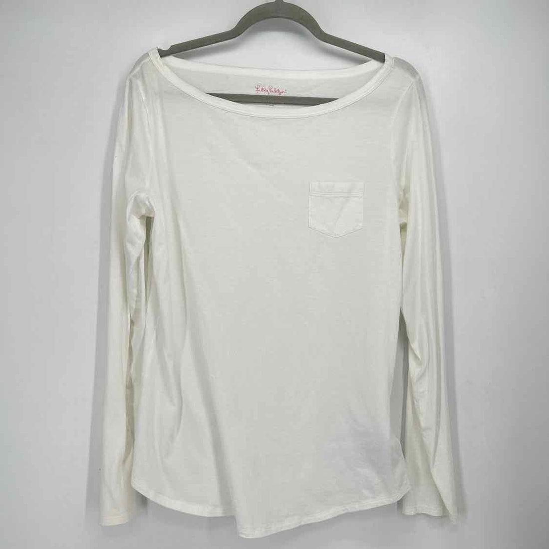 Lilly Pulitzer XL White Long Sleeve Lilly Pulitzer Top