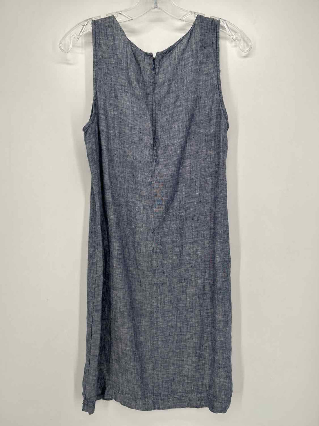 St Tropez West Size 8 Navy Linen Dress
