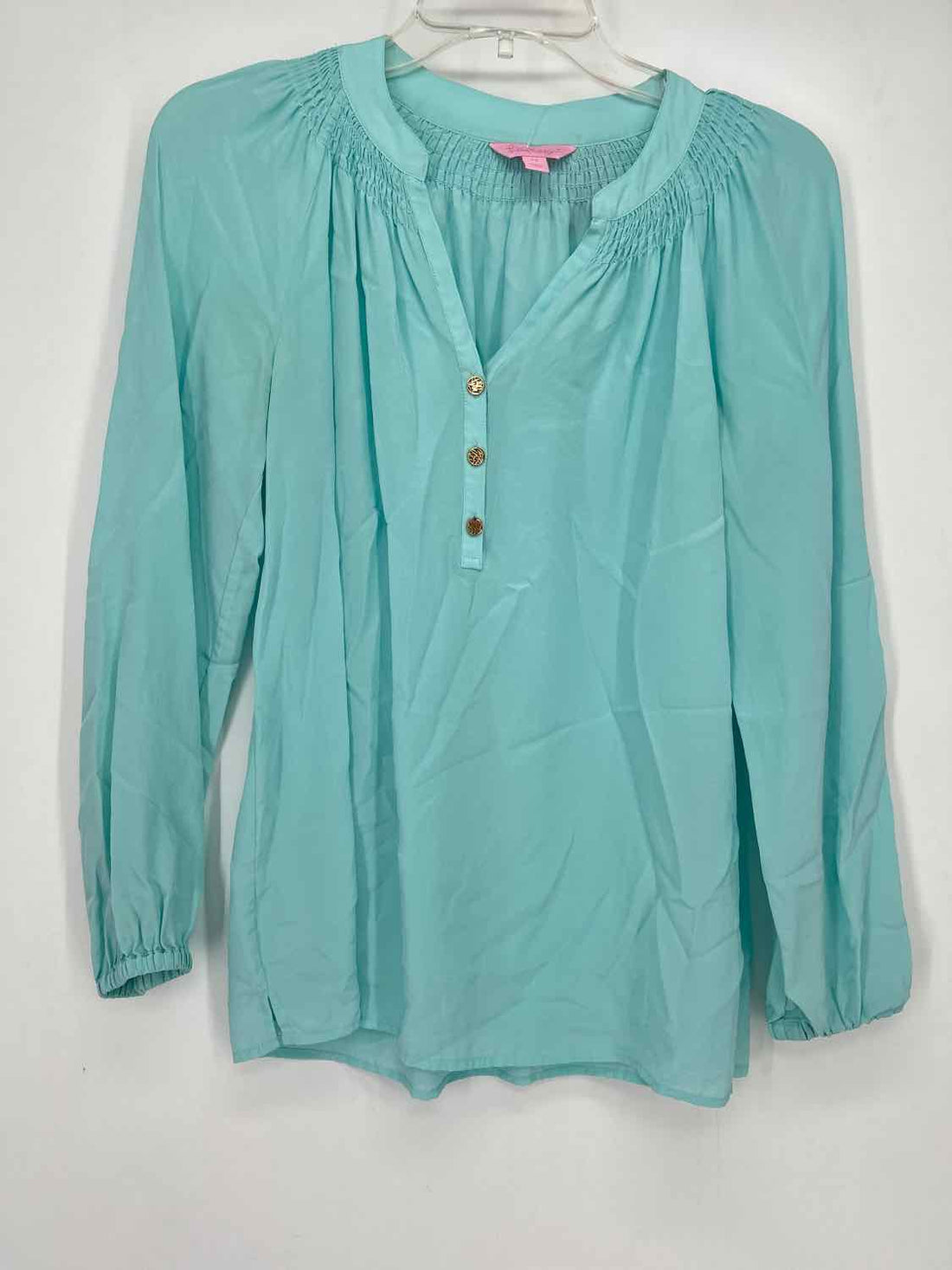 Lilly Pulitzer Size XS Light Blue Long Sleeve