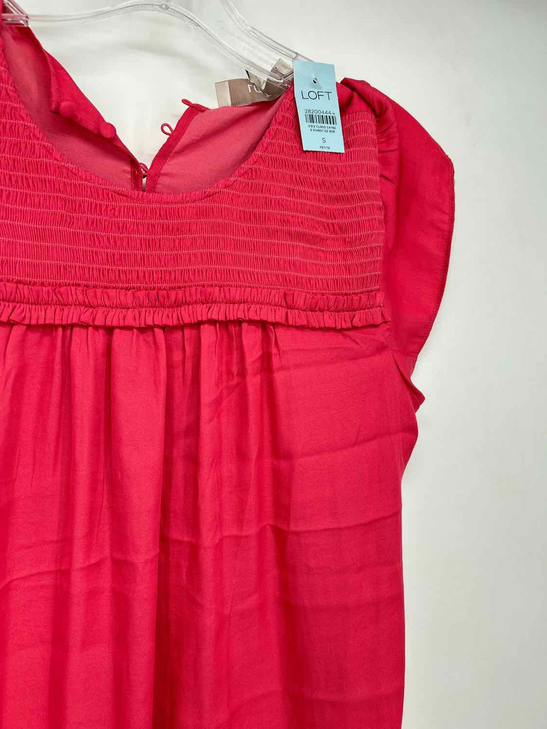 Loft Size SP Dark Pink NWT Short Sleeve