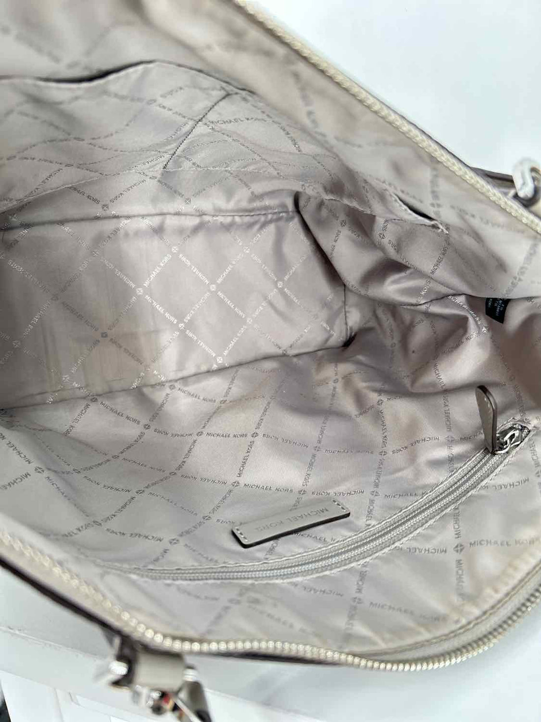Michael Kors Light Gray Tote