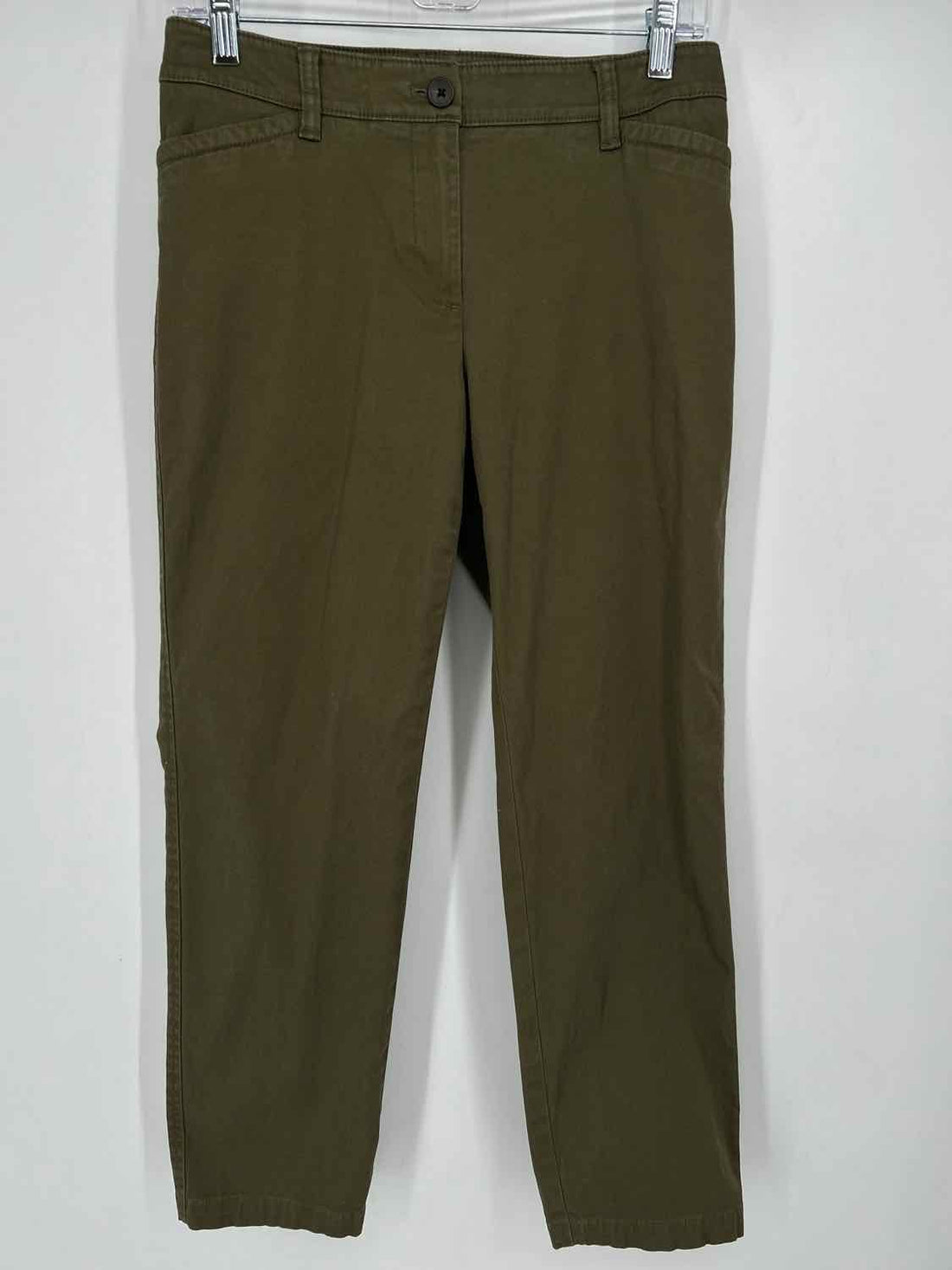 Talbots Size 2P Olive Green Pants