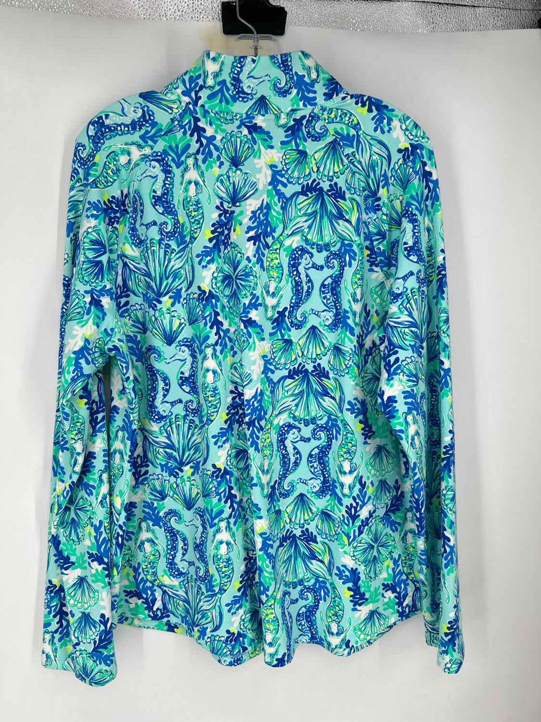 Lilly Pulitzer XXL Aqua Print Lilly Pulitzer Jacket