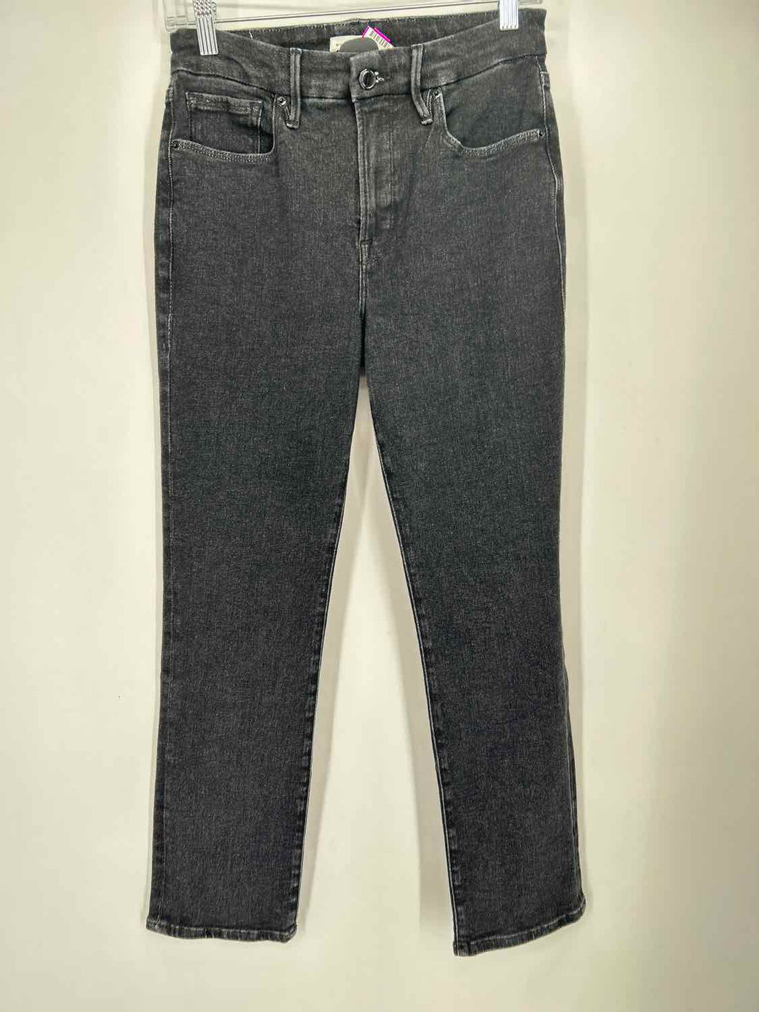 Good American Size 6 Black Denim Jeans