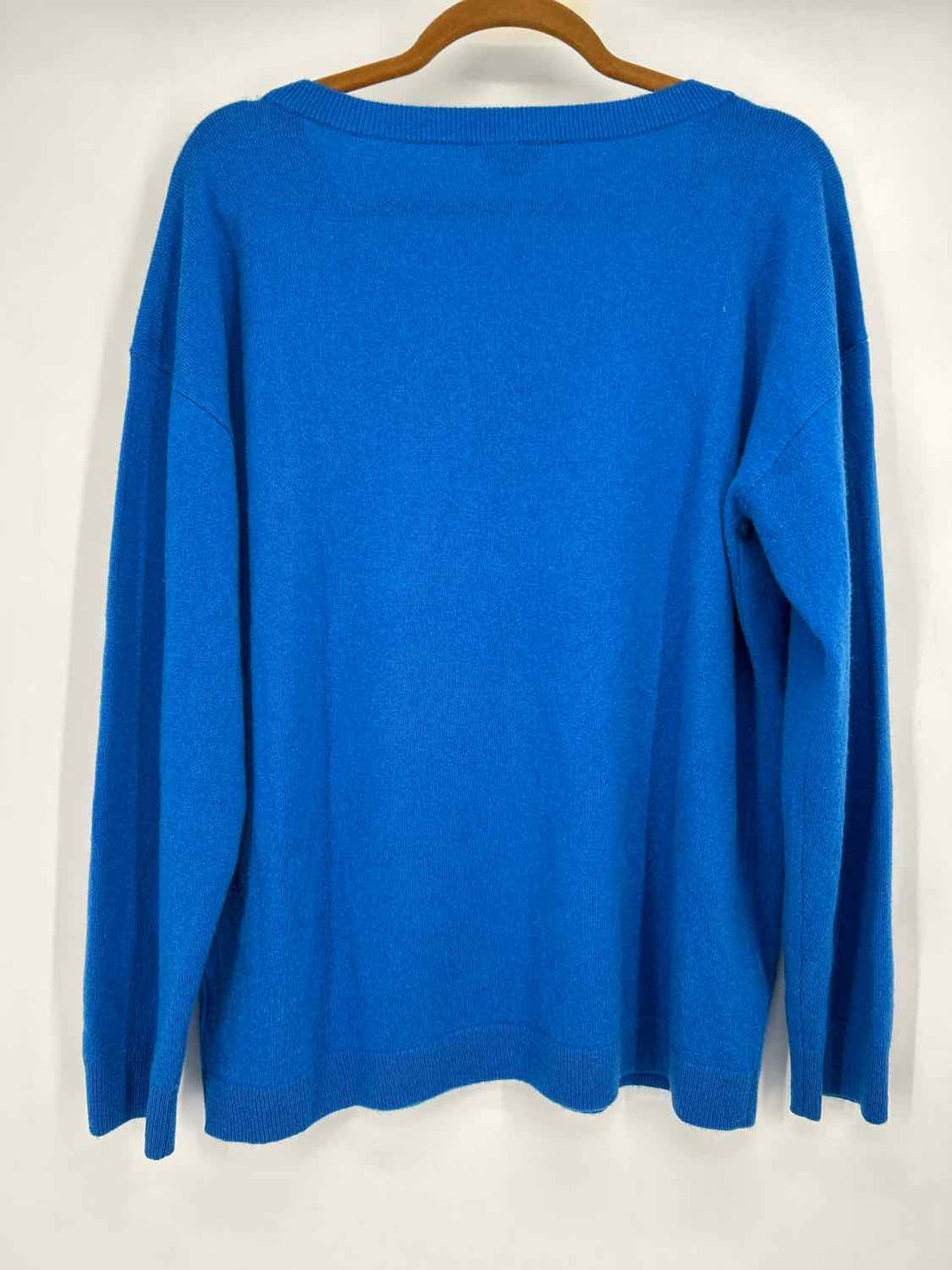 Talbots Size XL Blue Cashmere Sweater