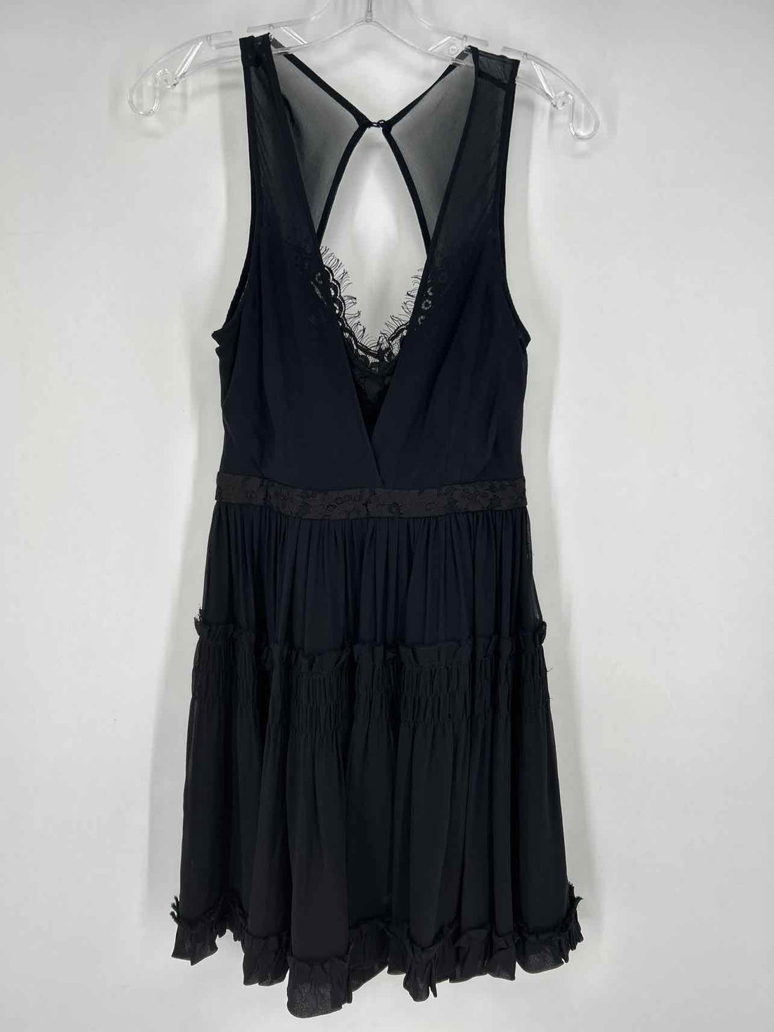 Joie Size S Black Lace Sleeveless Dress