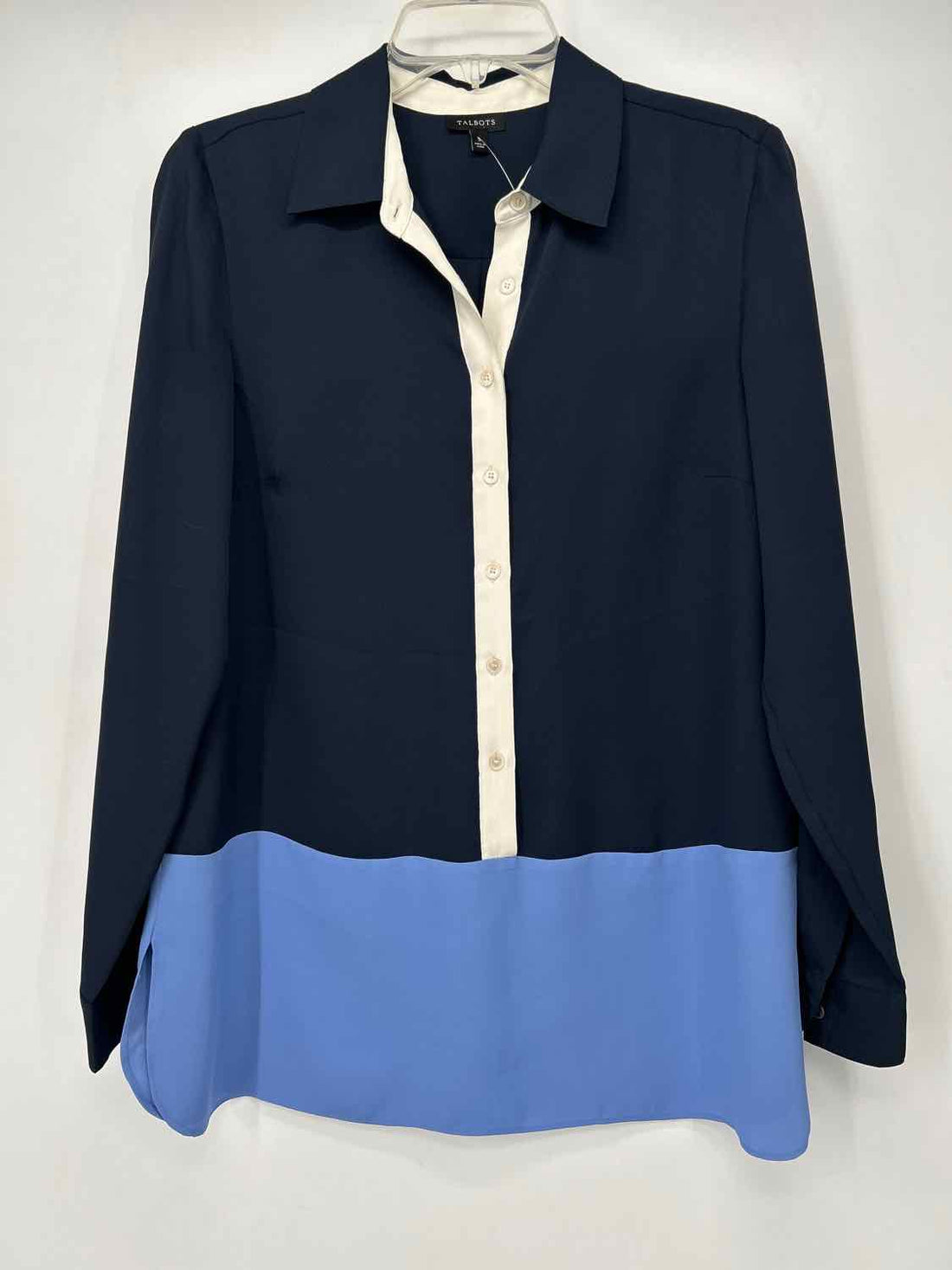 Talbots Size S Navy Long Sleeve