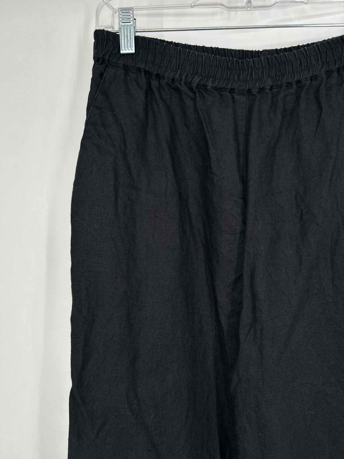 Bice Size S Black Linen Pants