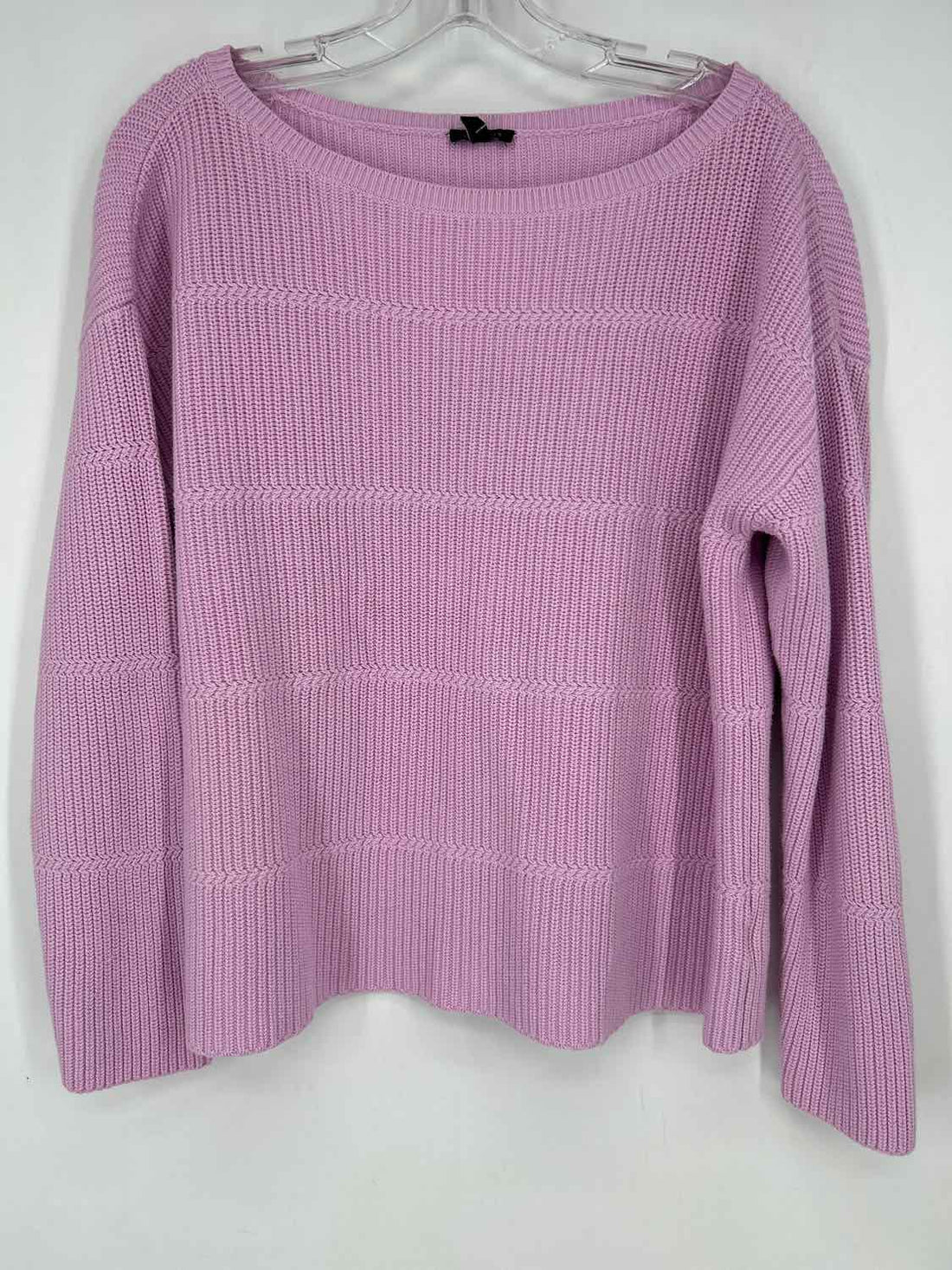 Talbots Size L Light Purple Pima Cotton Sweater