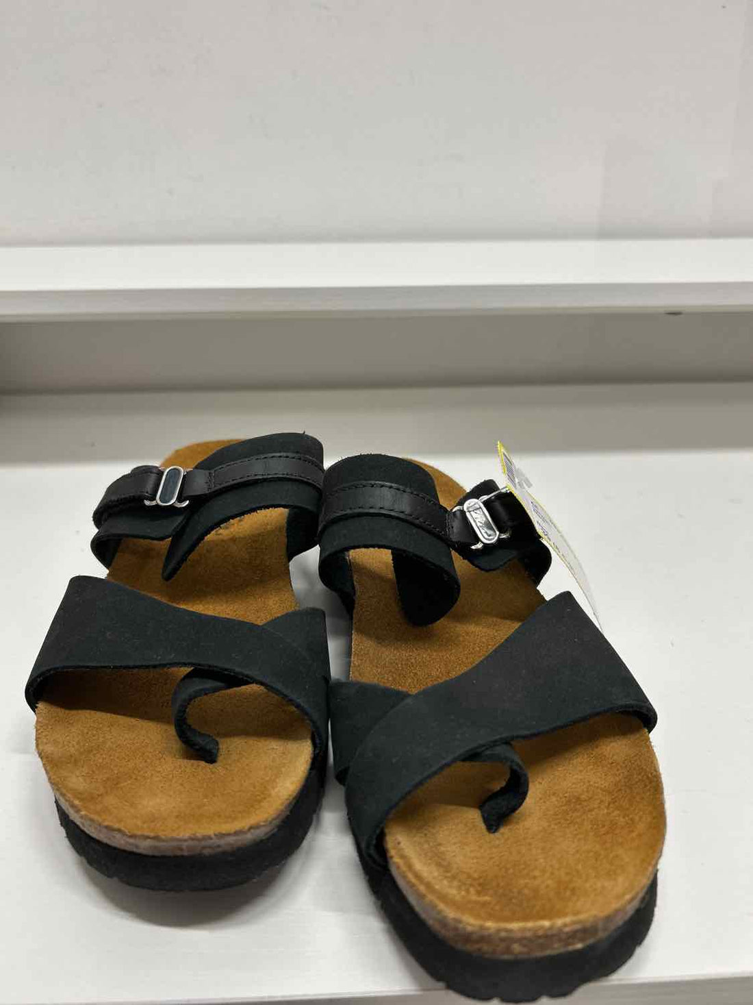 Naot Women Size 39 (8.5-9) Black Sandals