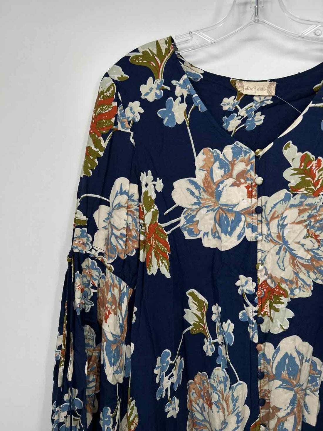 Altard State Size S Blue Floral Dress