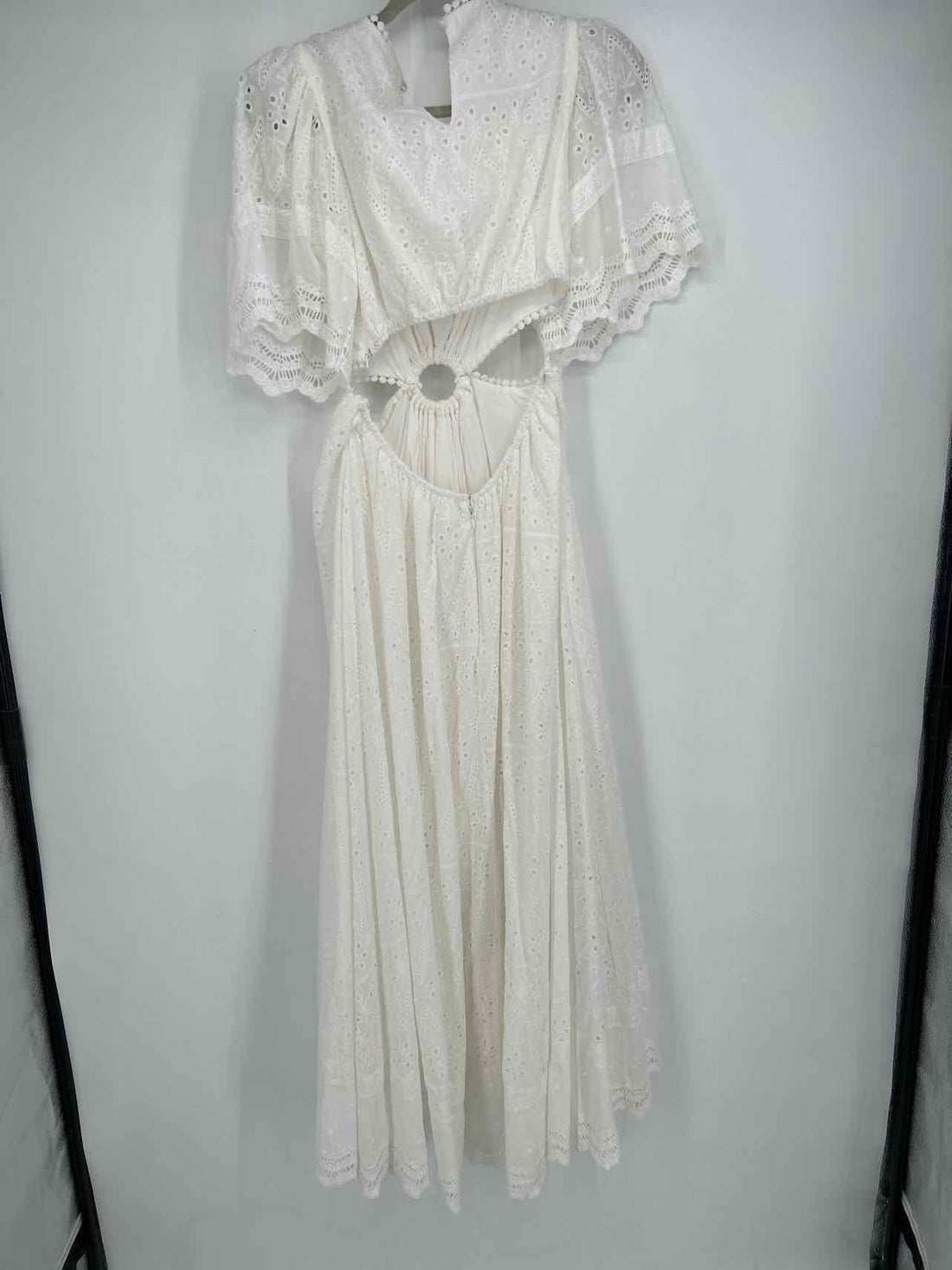 Amable by Mable Size M White Eyelet NWT Maxi a