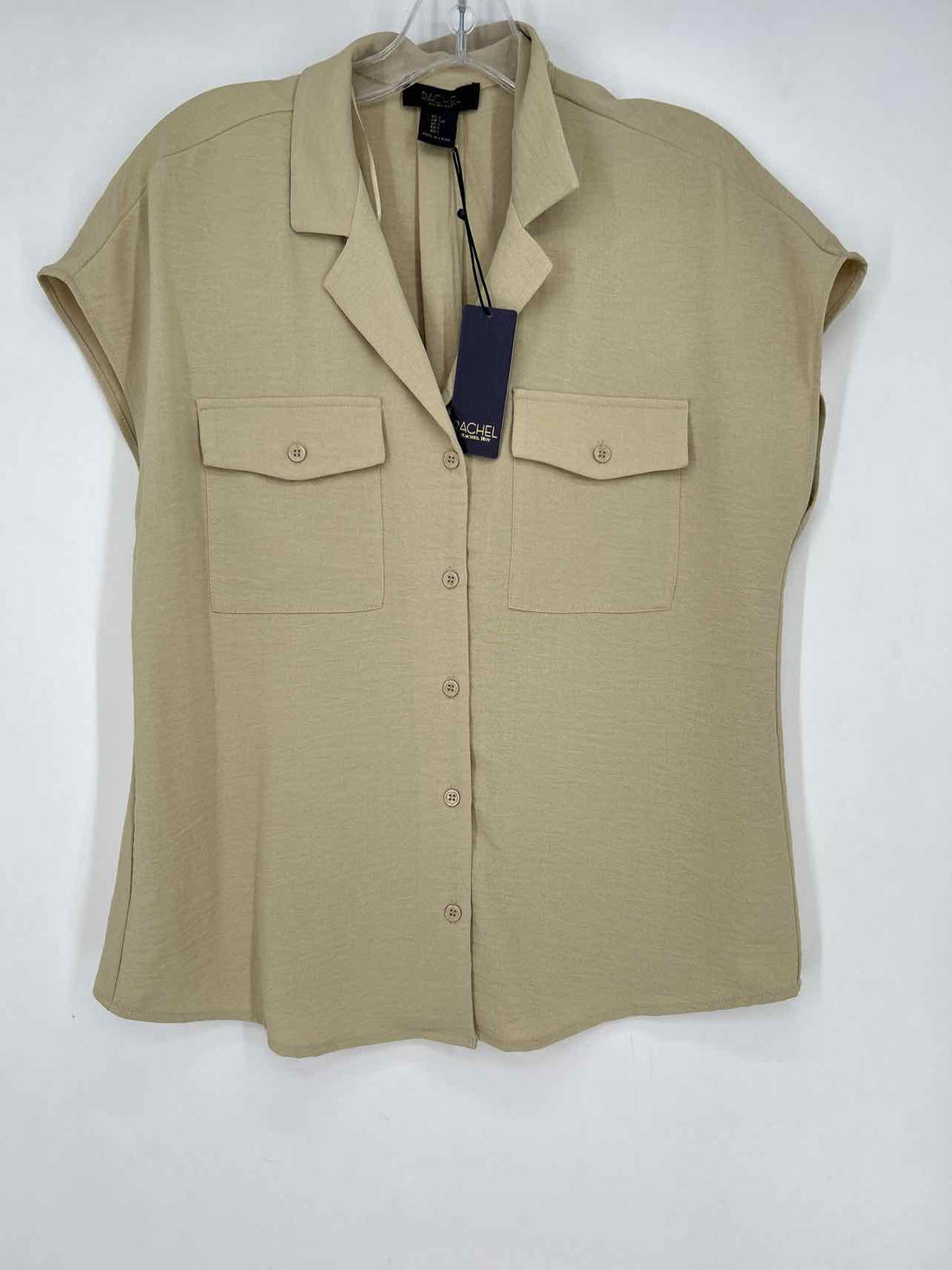 Rachel Roy Size S Khaki NWT Short Sleeve