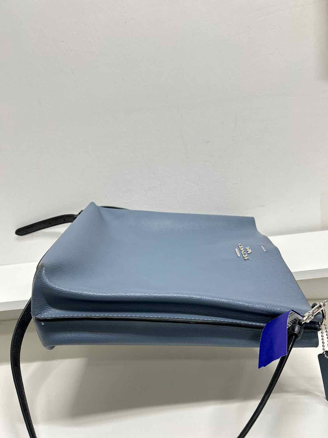 Coach Blue Leather Crossbody