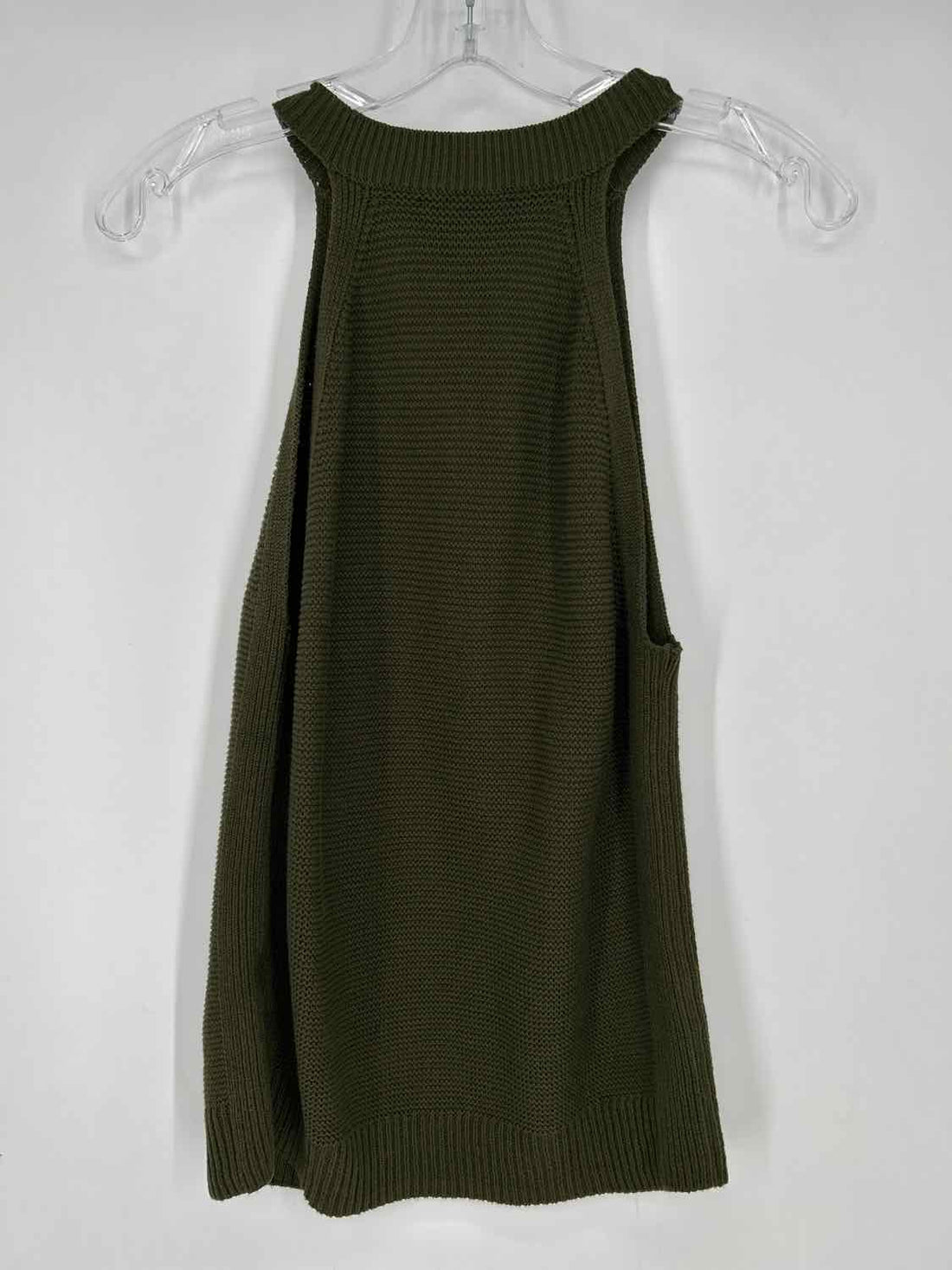 Banana Republic Size XS Dark Green Knit Tank Top