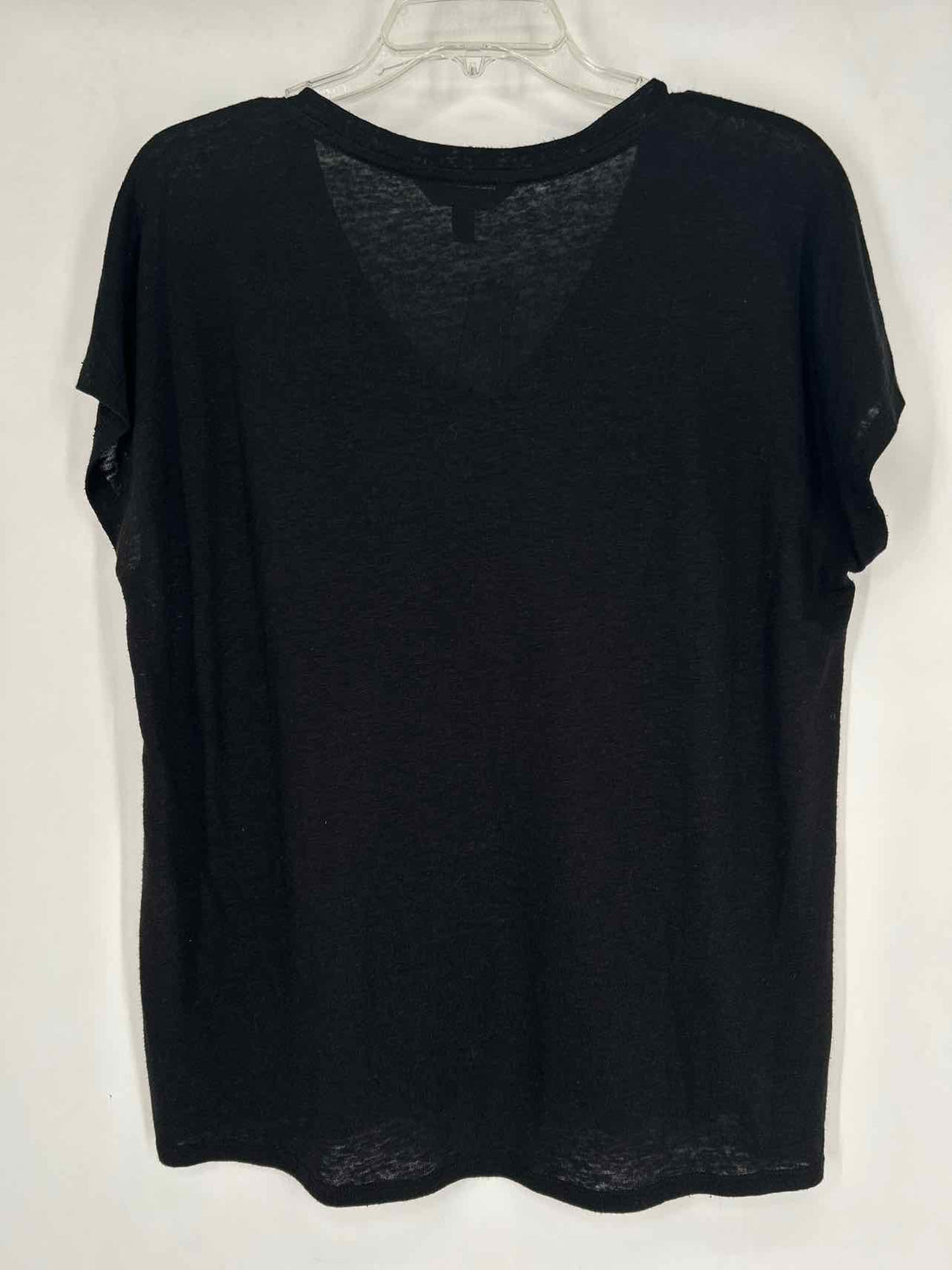 Banana Republic Size L Black Short Sleeve