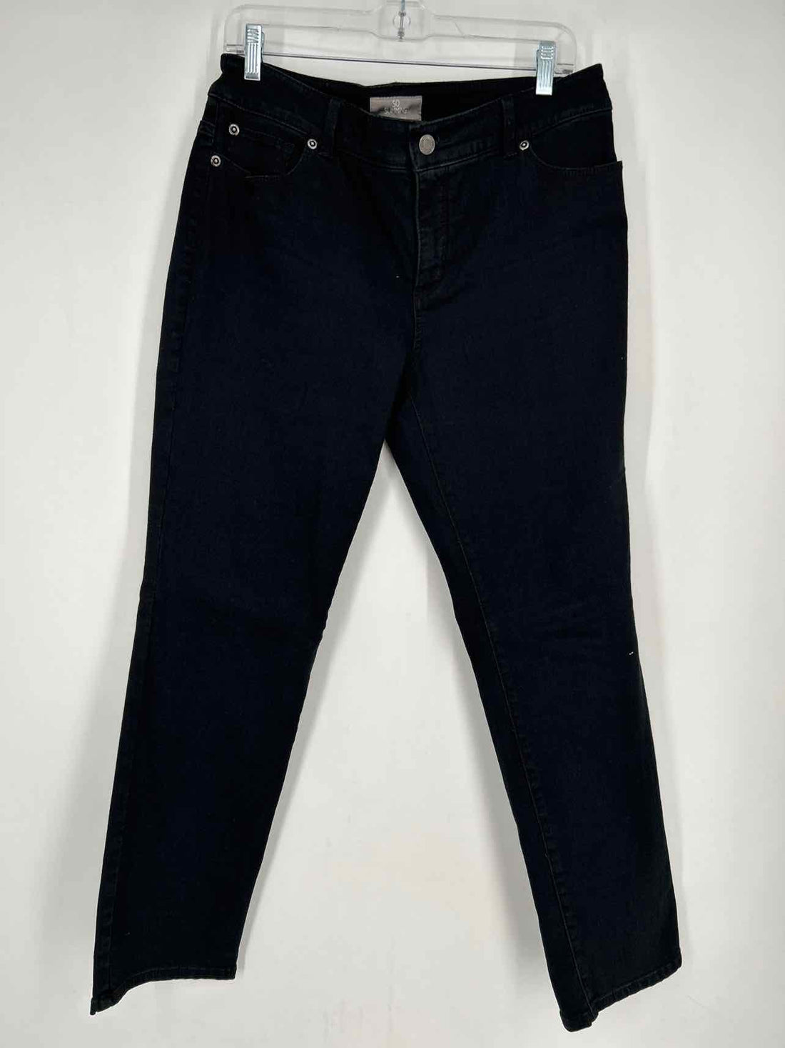 So Slimming by Chico's Size 1.5 Short (M) Black Jeans