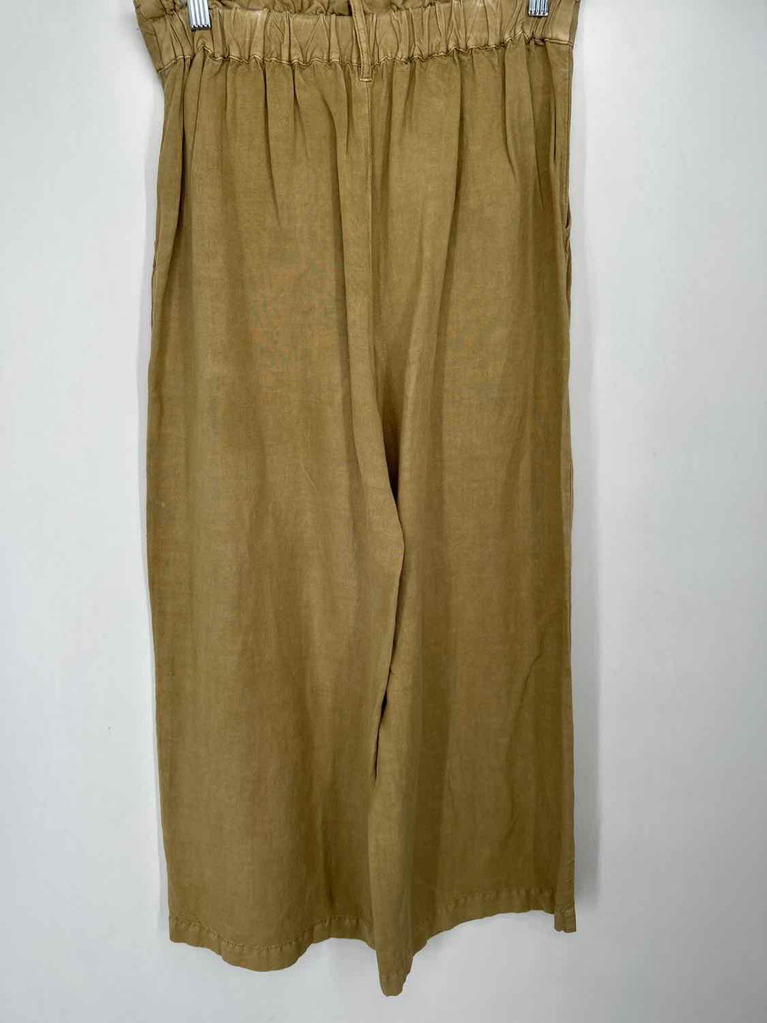 Young Fabulous + Broke Size M Tan Linen/Rayon Pants