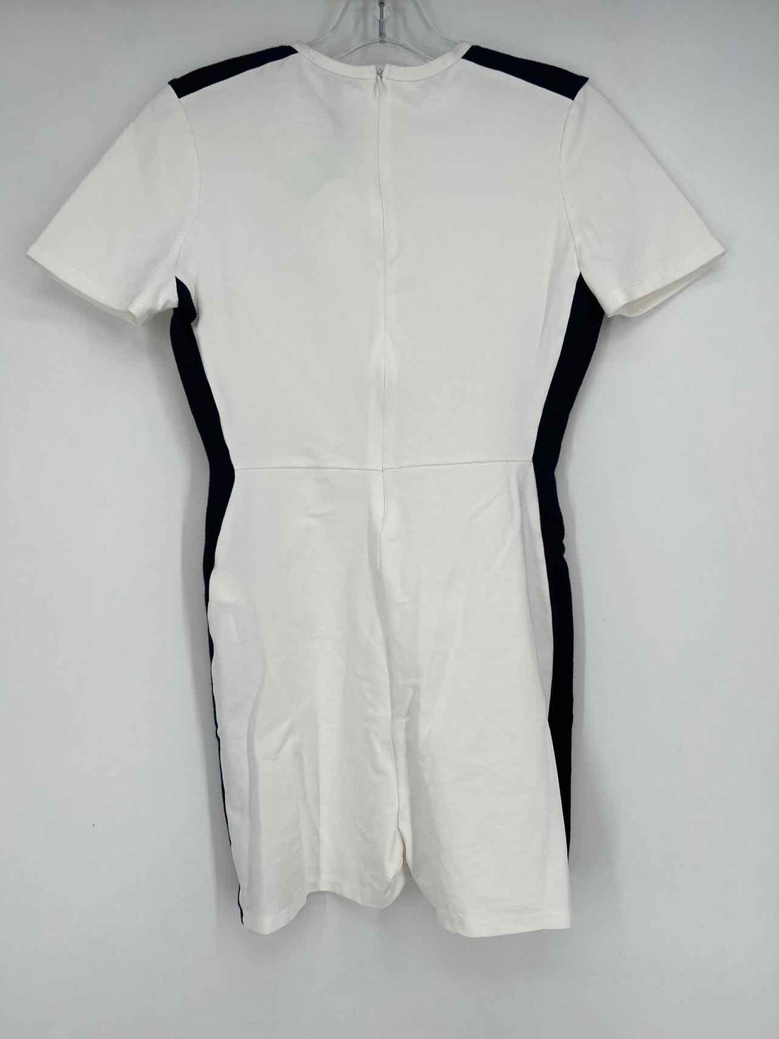 Zara Size M White Red & Navy Striped Rompers