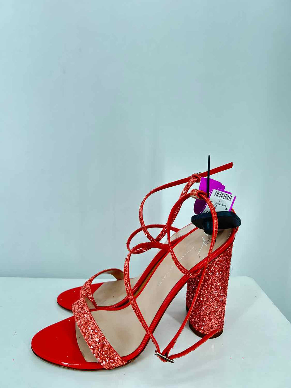 Giuseppe Zanotti Women Size 39 (8.5-9) Red Heels