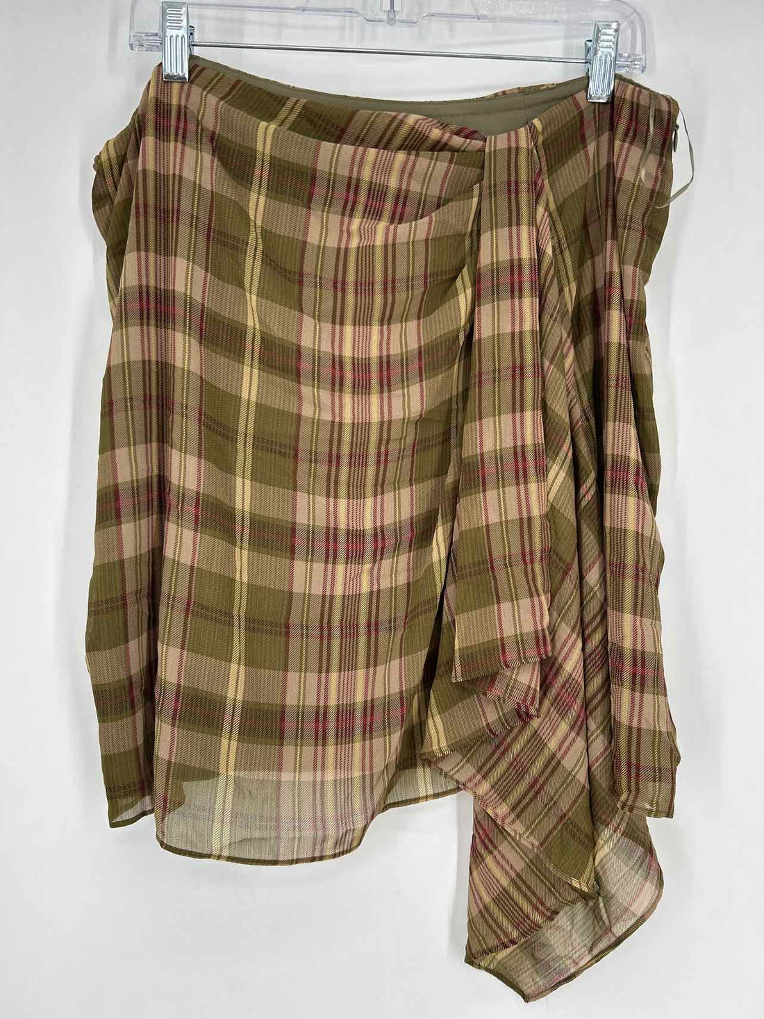 Lauren Ralph Lauren Size 16 Green Plaid Skirts