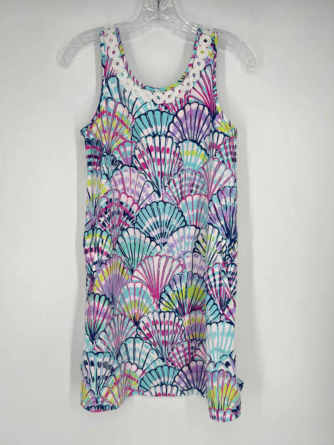 Lilly Pulitzer 0 Shell Print Sleeveless Lilly Pulitzer Dress
