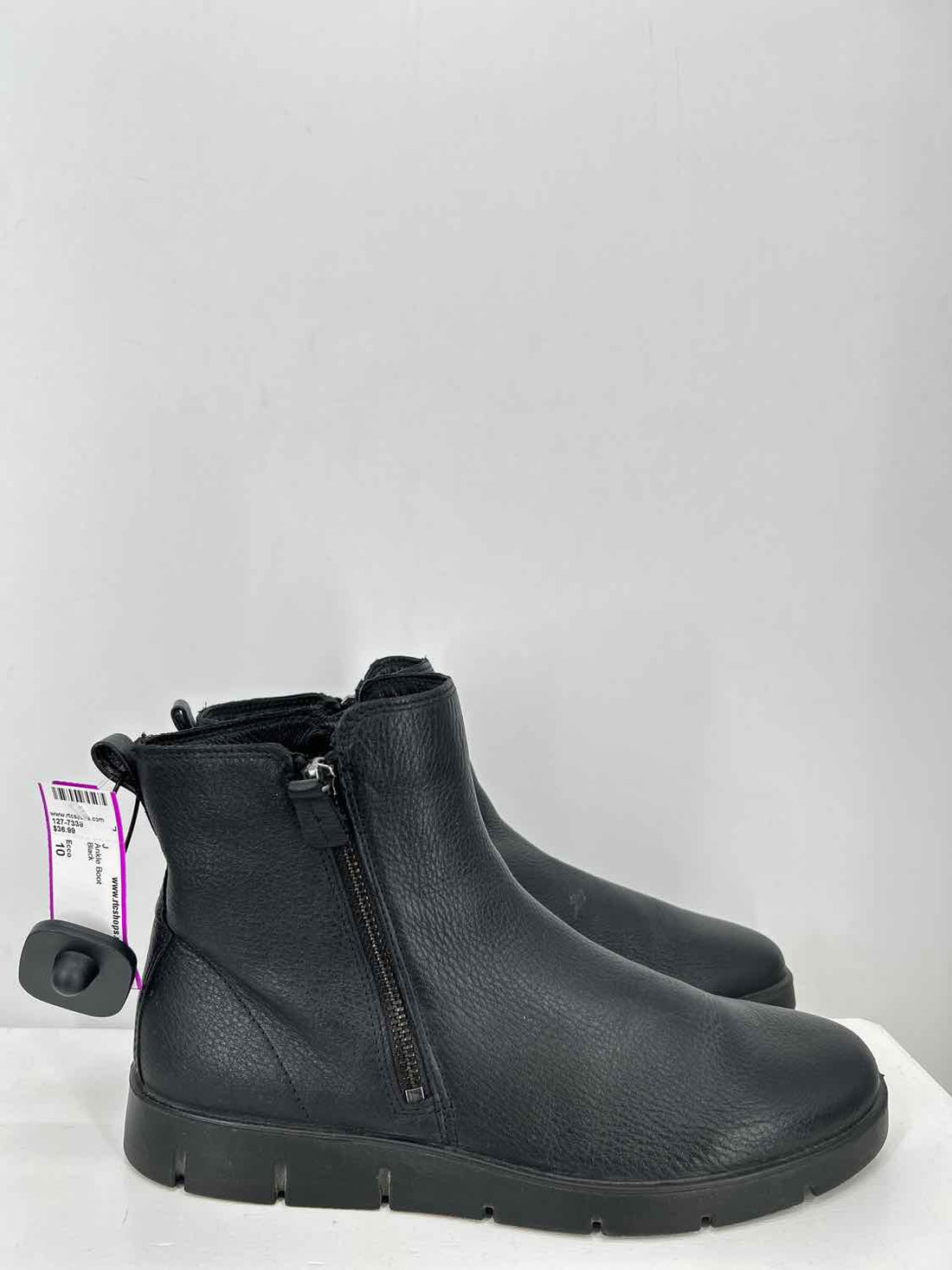 Ecco Women Size 10 Black Ankle Boot