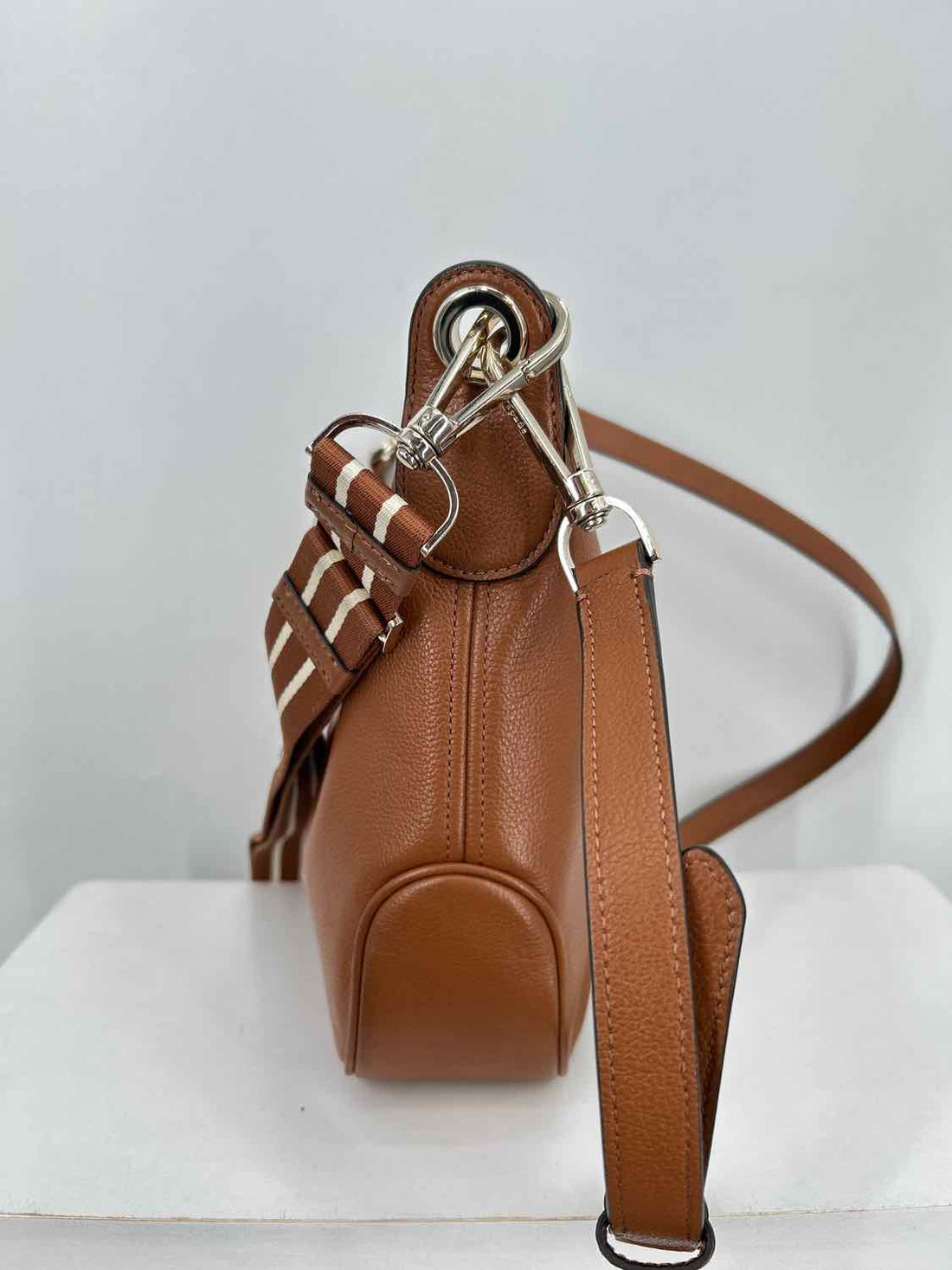 Kate Spade Cognac Leather Pre Owned Crossbody