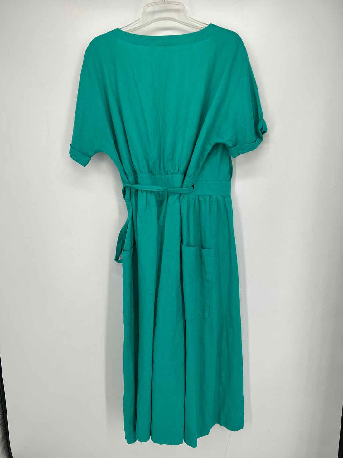 Gap Size 12 Turquoise Wrap SS Dress