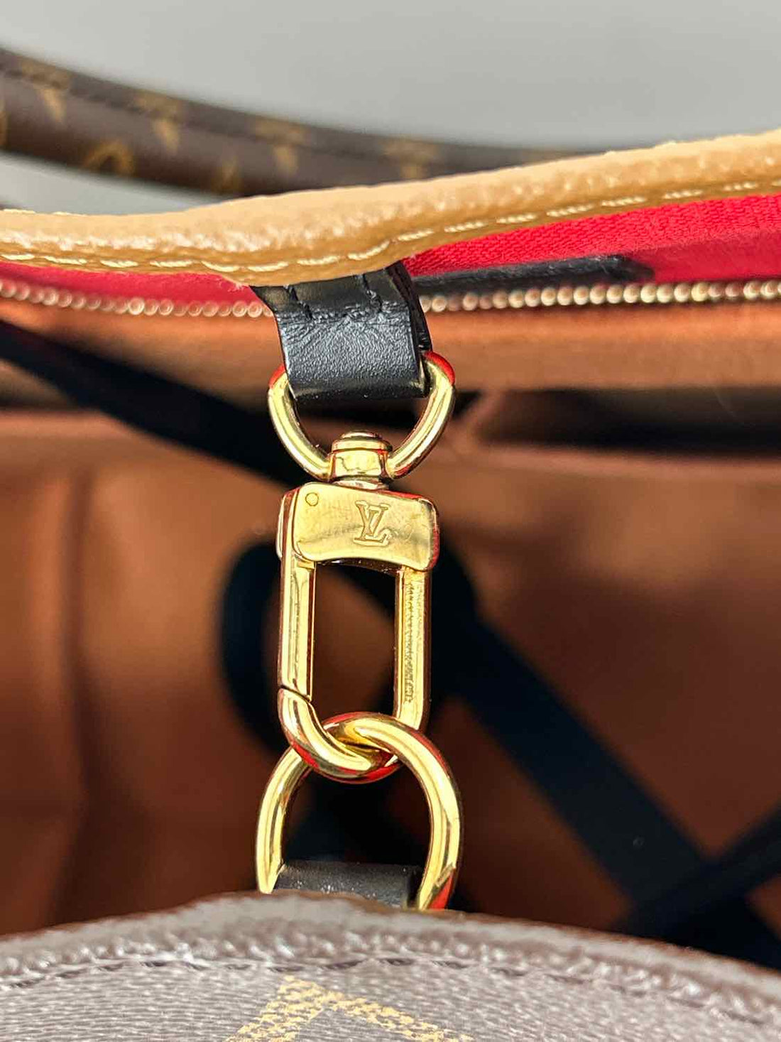 Louis Vuitton Monogram Giant & Monogram Reverse Coated Canvas & Leather LUXURY