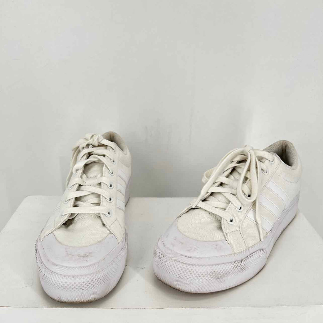 Adidas Women Size 9 White Sneakers