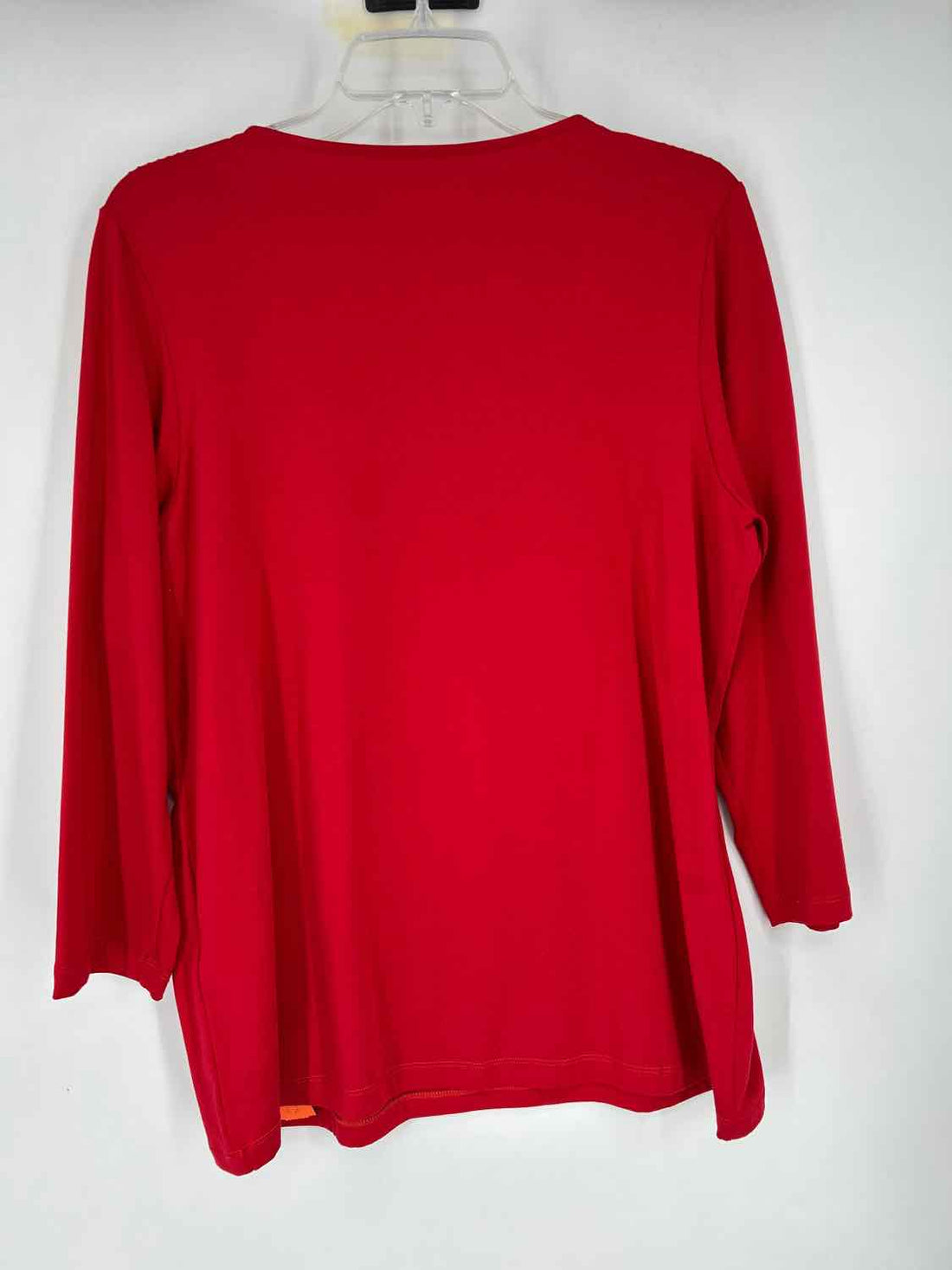 Chicos Size 2(L) Red Long Sleeve