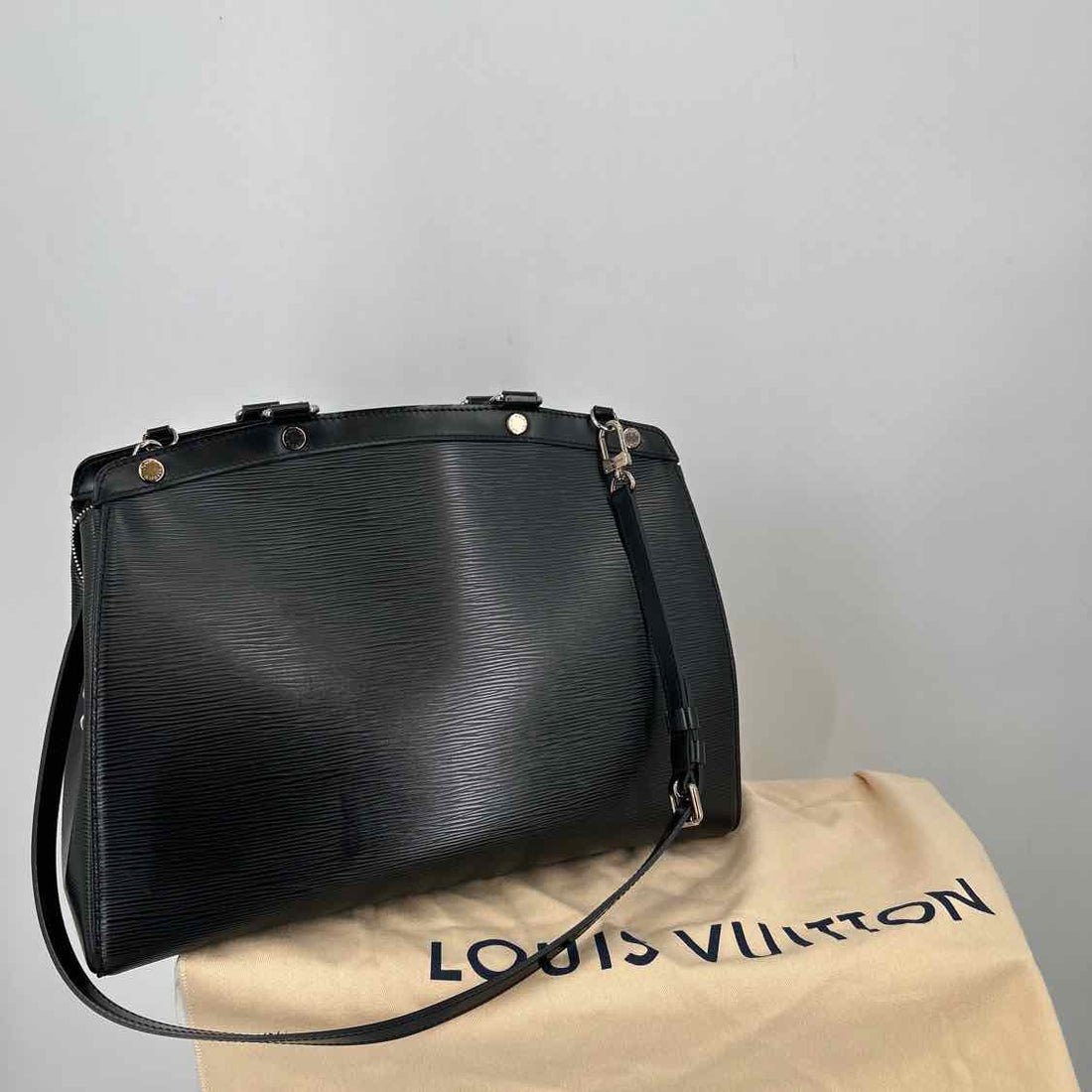 Louis Vuitton Brea GM Black Epi Leather LUXURY