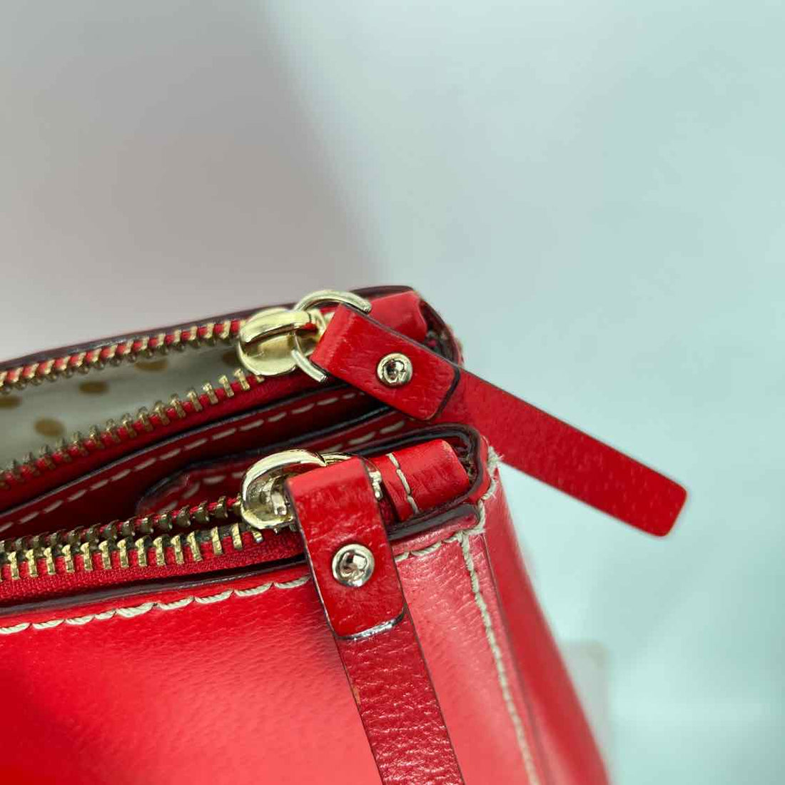 Kate Spade Red Leather Tote