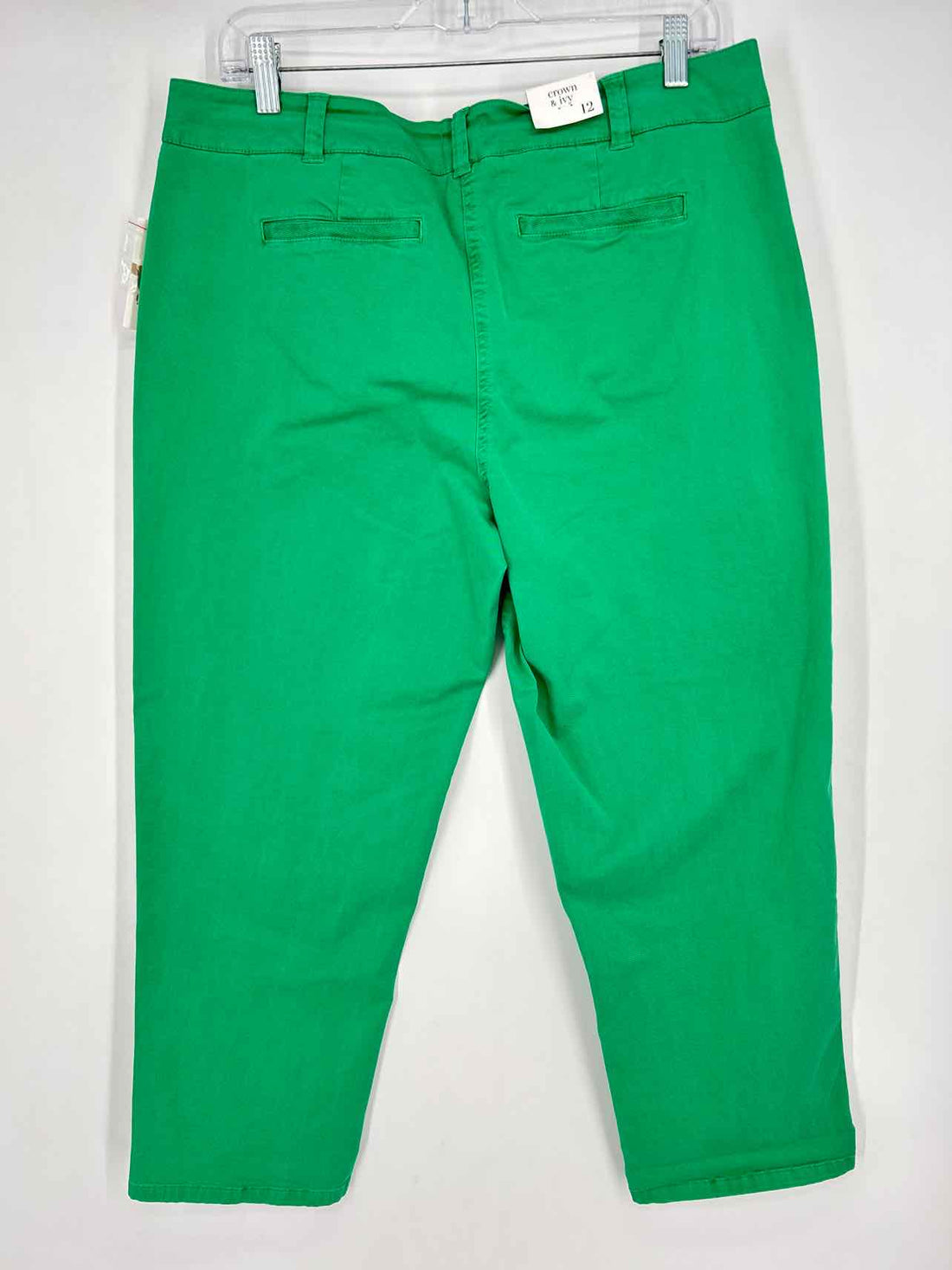 Crown & Ivy Size 12 Green NWT Pants