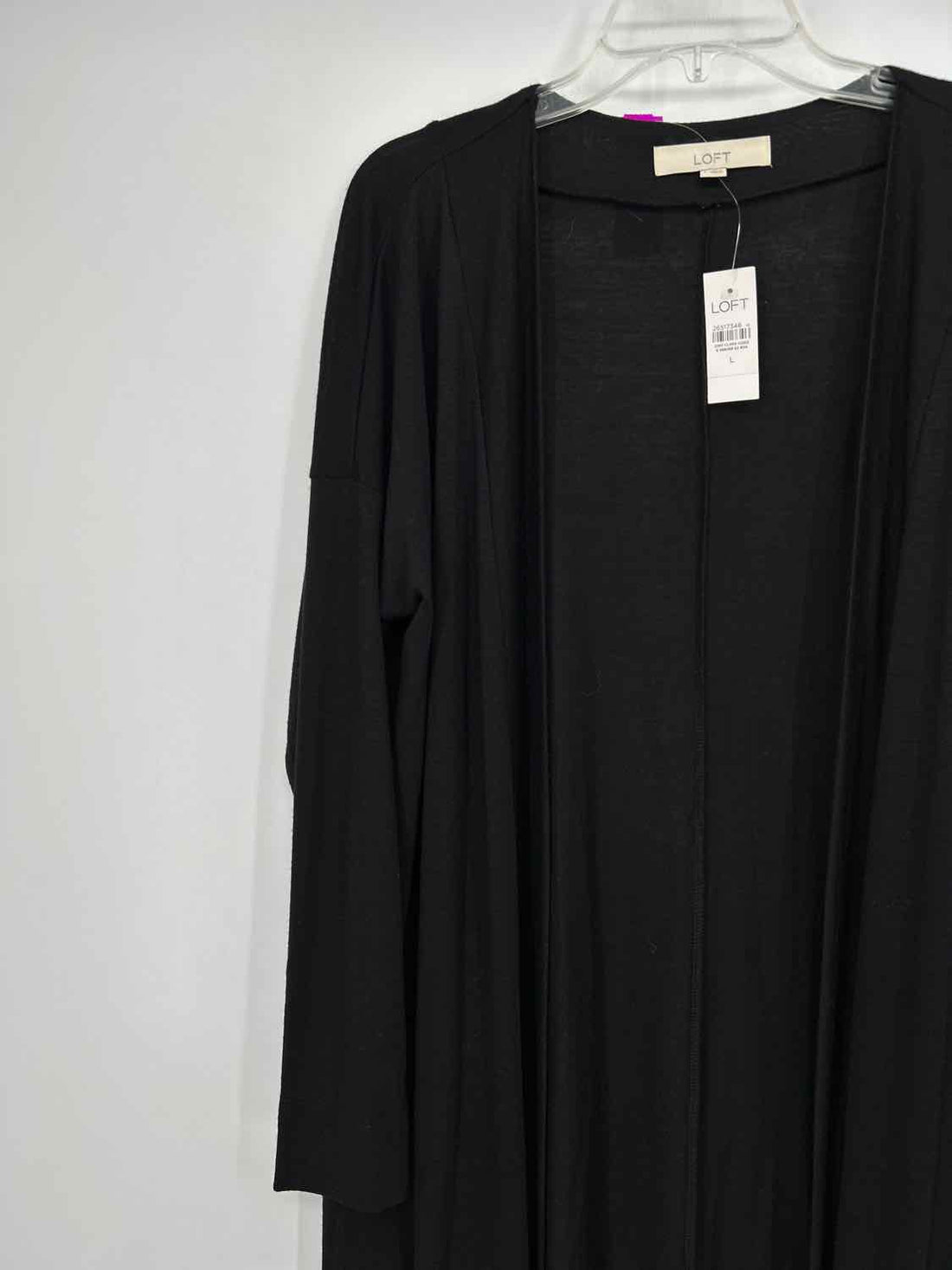 Loft Size L Black NWT Cardigan