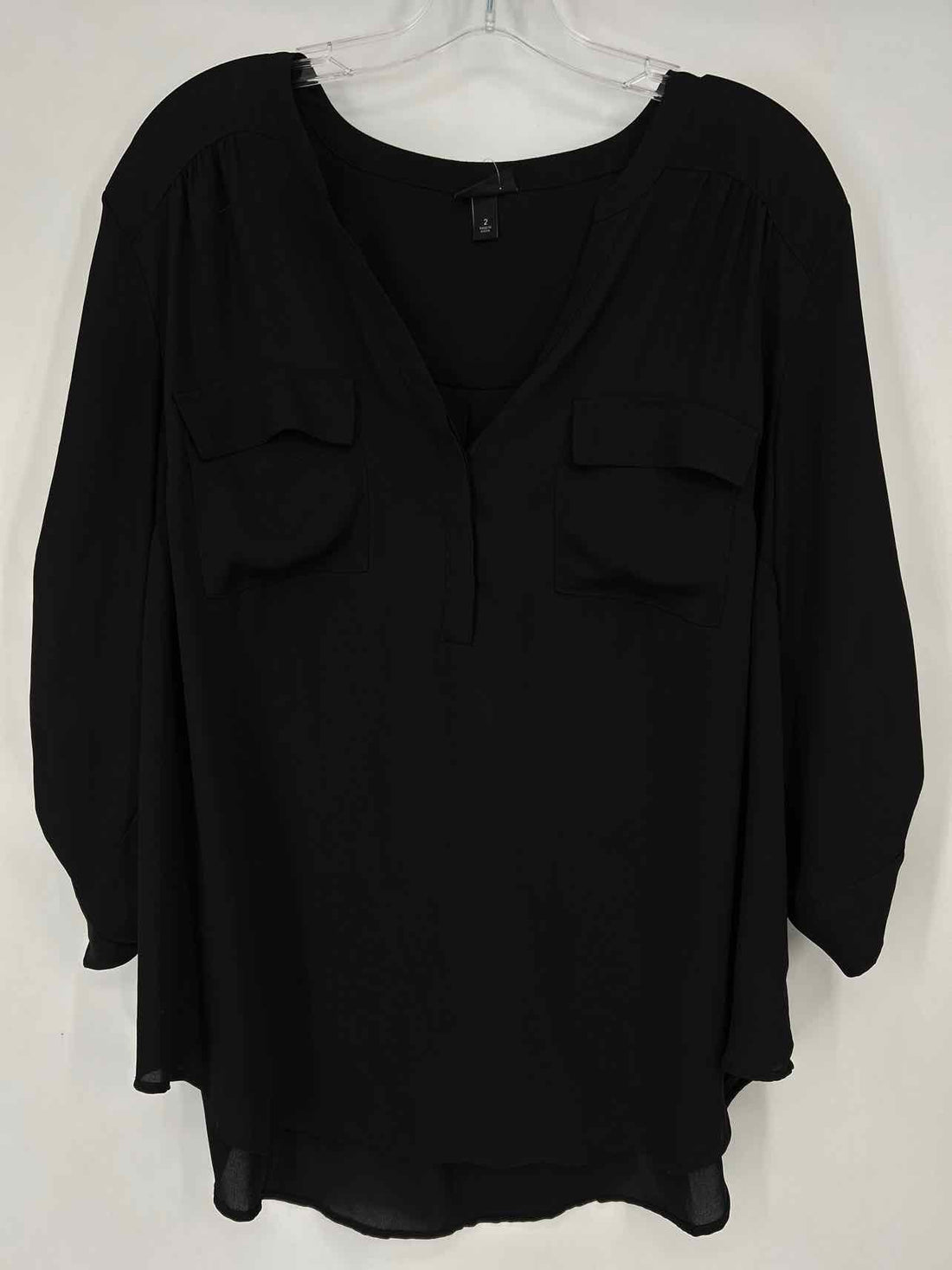 Torrid Size 2X Black Top/Blouse