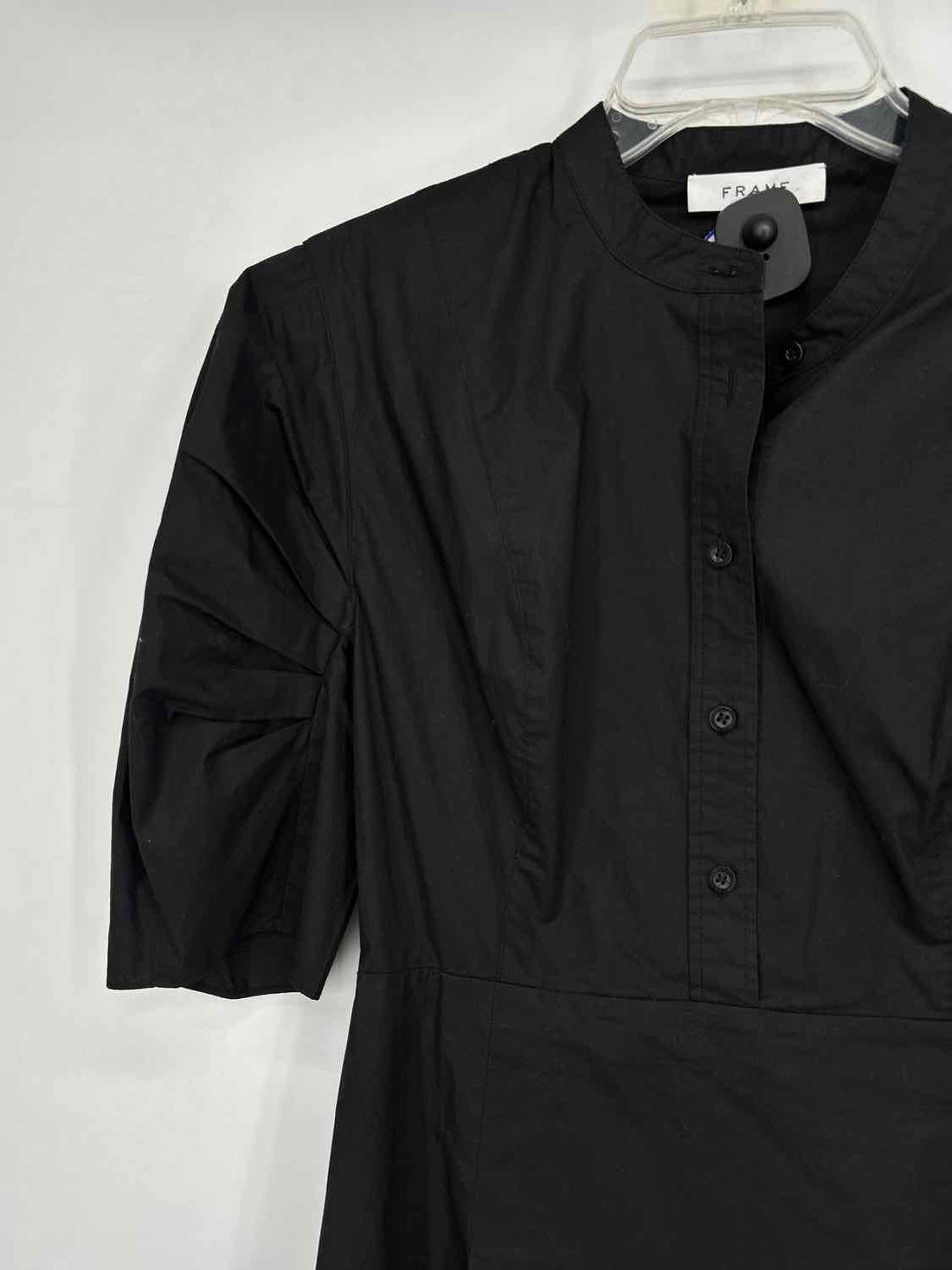 Frame Size S Black Short Sleeve Dress