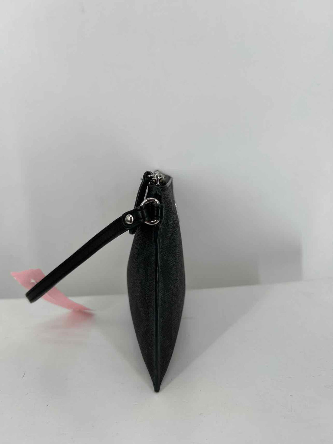 Michael Kors Black Signature Pebbled Leather Pre Owned Clutch