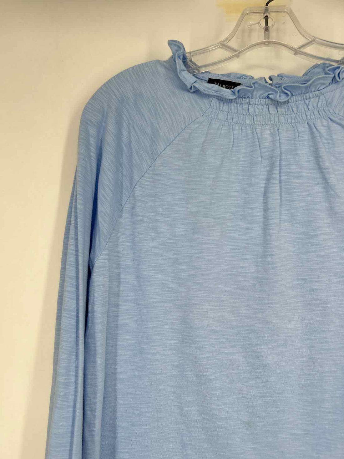 Talbots Size M Light Blue Long Sleeve