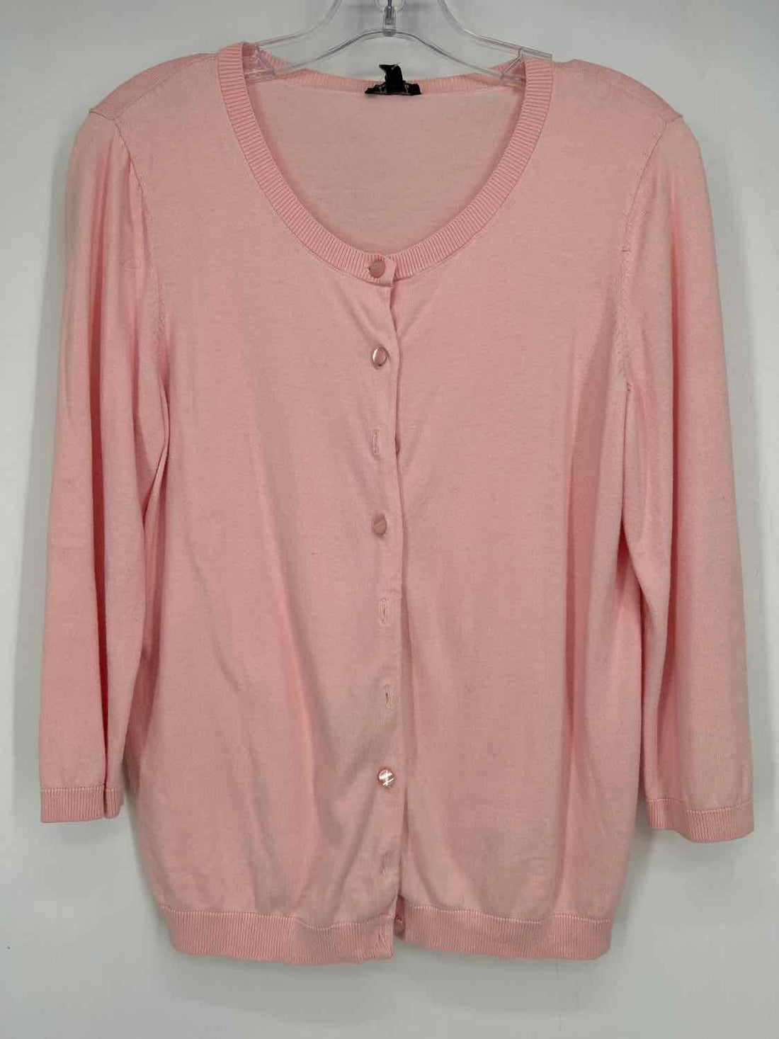 Talbots Size M Pink Cardigan