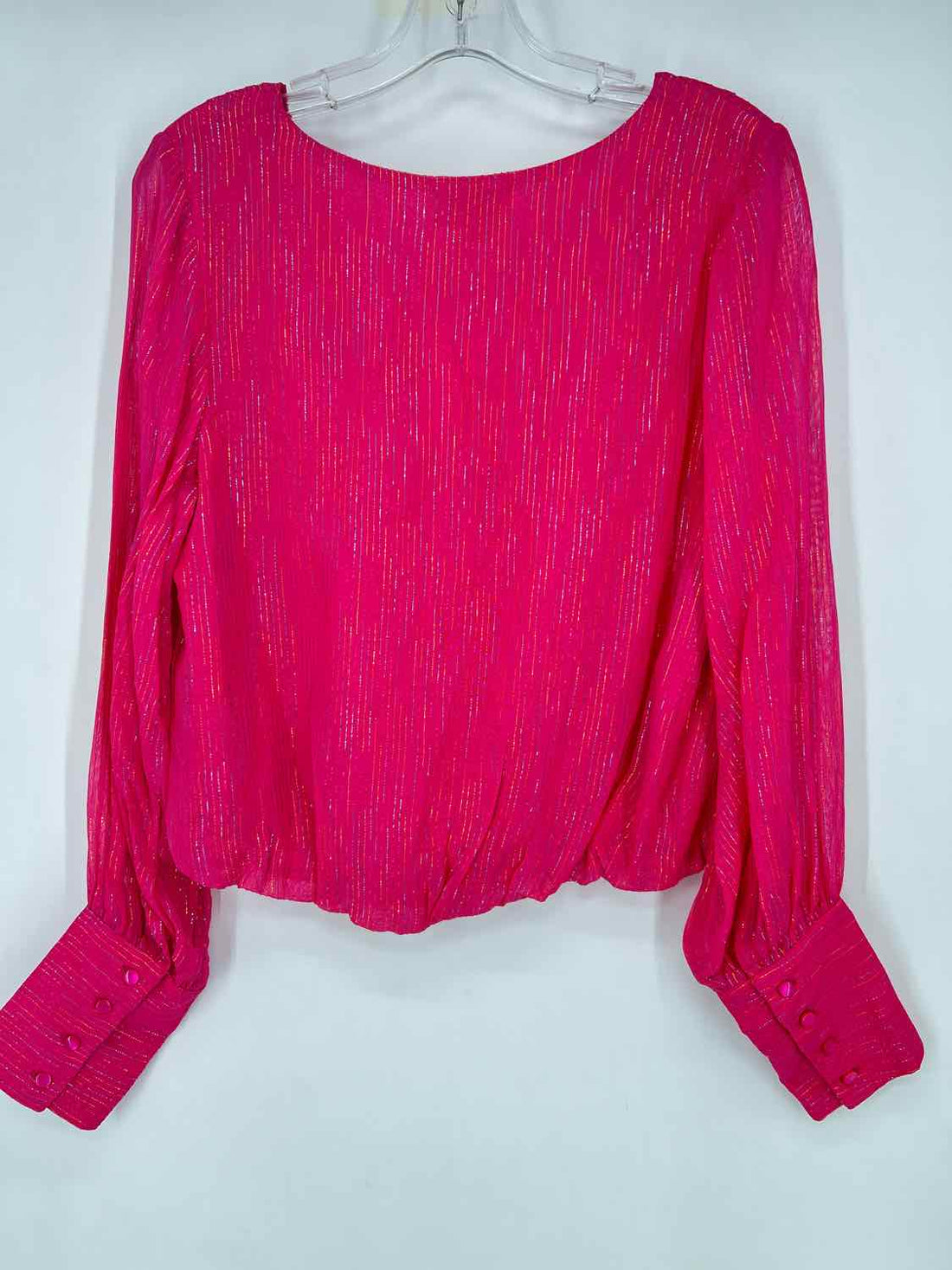 Ciebon Size S Hot pink shimmer Long Sleeve