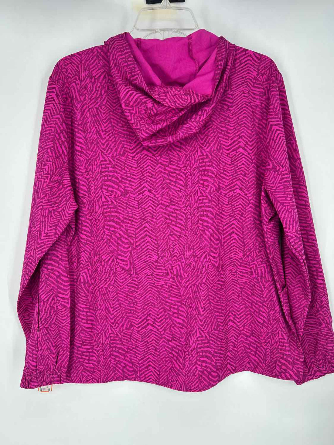 Hind Size L Magenta Print Long Sleeve Active Tops