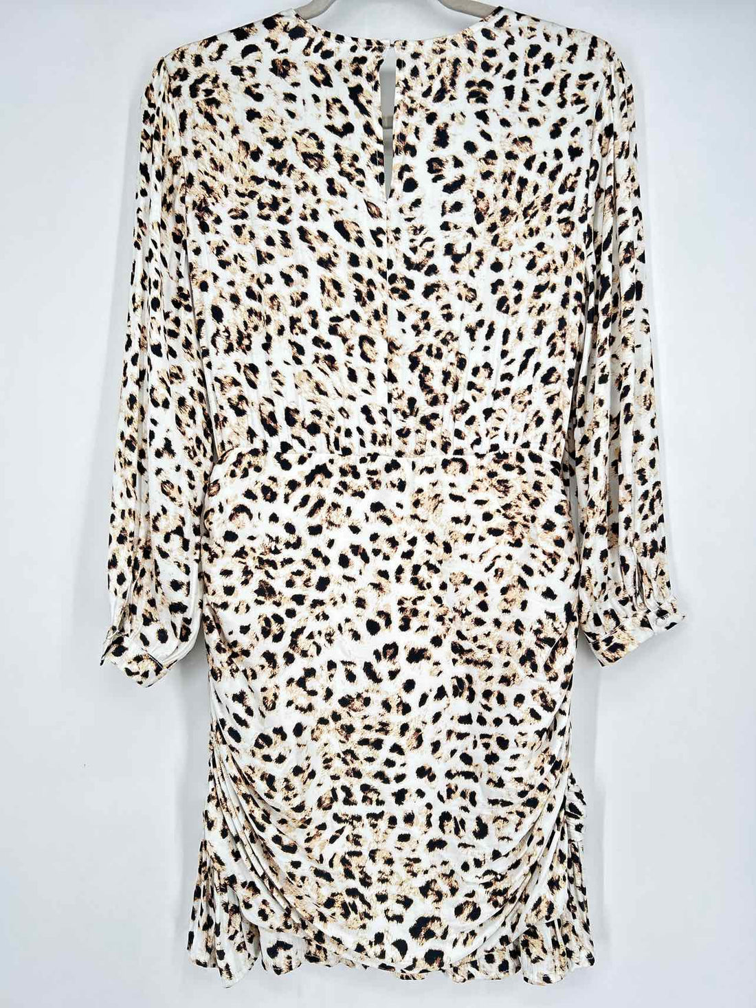 Greylin Size M Leopard Long Sleeve Dress