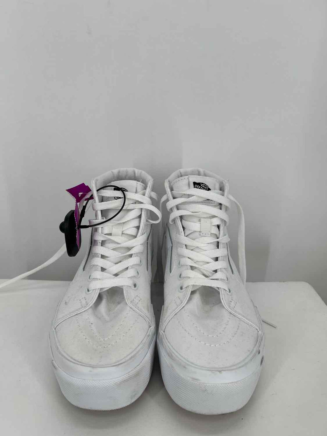 Vans Women Size 7.5 White Sneakers