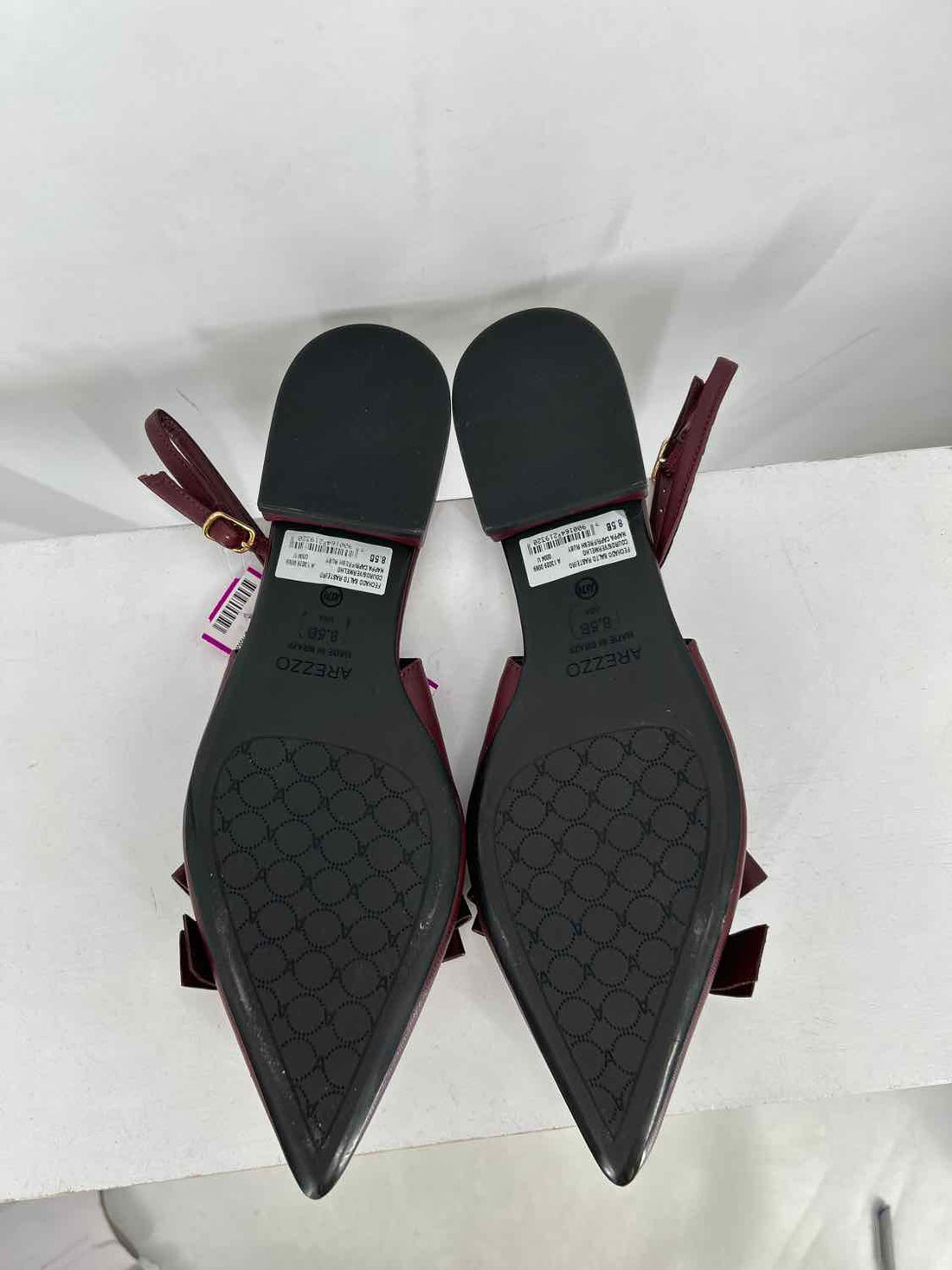 Arezzo Women Size 8.5 Burgundy NWT Flats