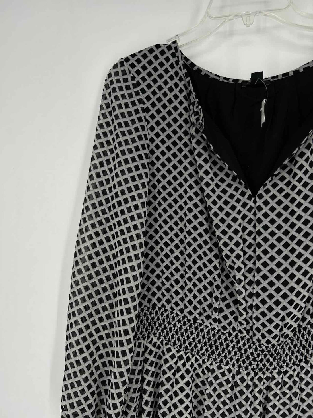 Ann Taylor Size 12 Black & White Print NWT Dress