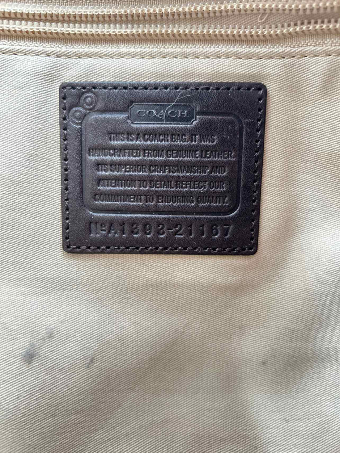 Coach Ocelot Calf Hair Like New Hobo