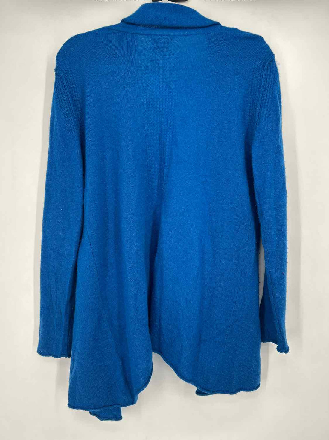 Susina Size L Blue Cashmere Cardigan
