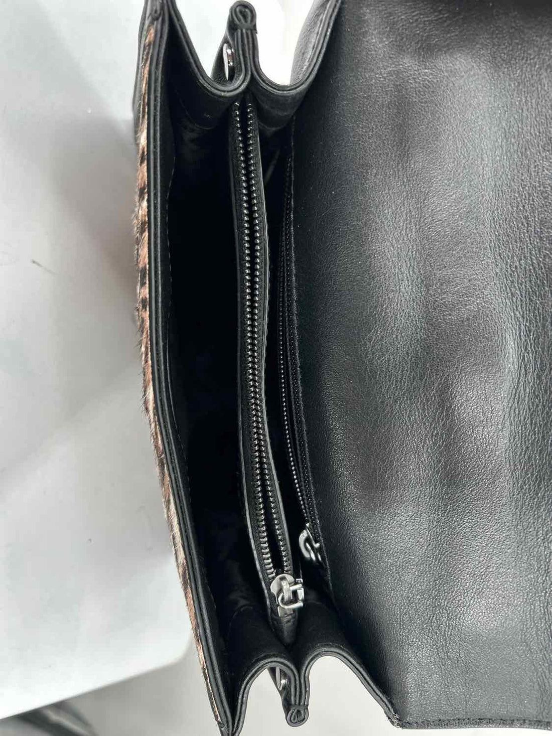 Michael Kors Zebra Leather/Calf Hair Excellent Condition Crossbody